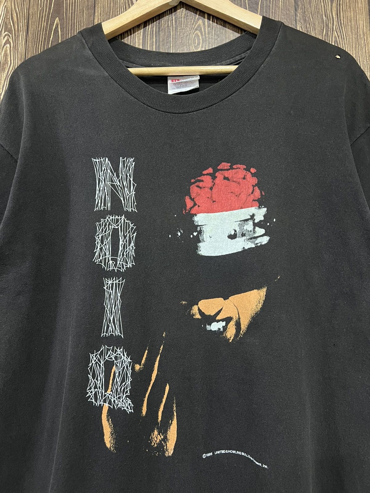 Band Tees × Vintage Vintage 90s Noiq Thrash Metal Band Tshirt Size US L / EU 52-54 / 3 - 2 Thumbnail