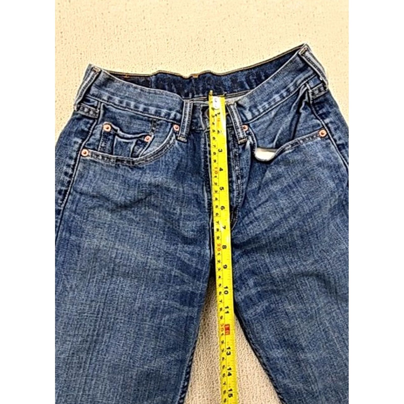Vintage Levi Men’s Medium Wash 506 Straight Jeans 29x32 Stretch Size US 28 / EU 44 - 6 Thumbnail