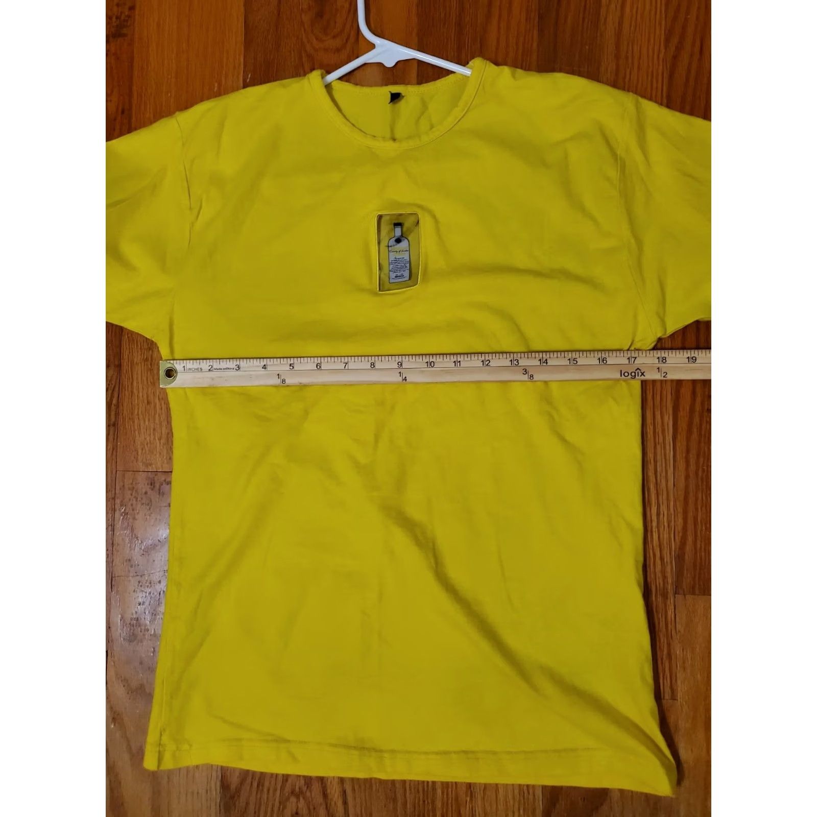 Vintage Absolut Citron Yellow T Shirt S Crew Neck Short Sleeve Graphic Print Logo Men's Regular Fit Cotton Lycra Pullover Vintage No Size US S / EU 44-46 / 1 - 6 Thumbnail