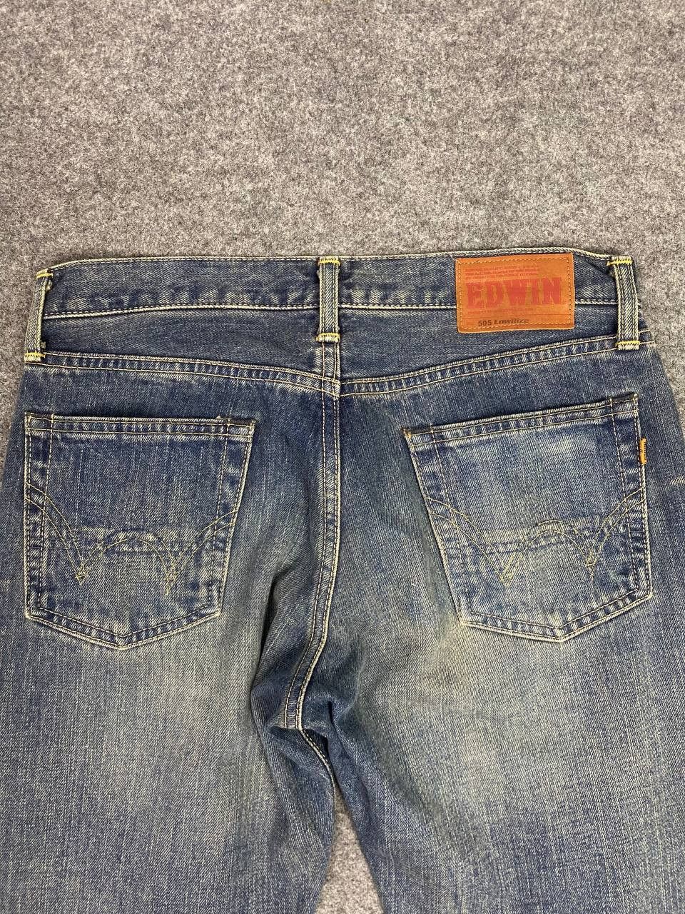 Edwin vintage edwin 505 lowrize selvedge denim Size US 32 / EU 48 - 3 Thumbnail