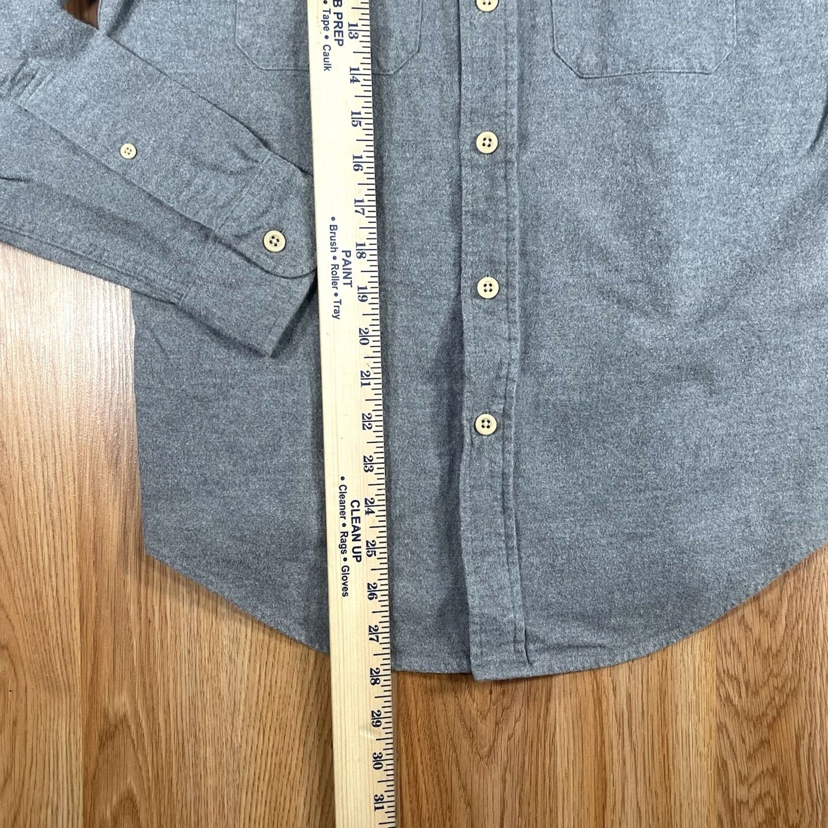 Abercrombie & Fitch Abercrombie & Fitch Slim Fit Long Sleeve Button Up Casual Shirt Mens Size S Gray Size US S / EU 44-46 / 1 - 4 Thumbnail
