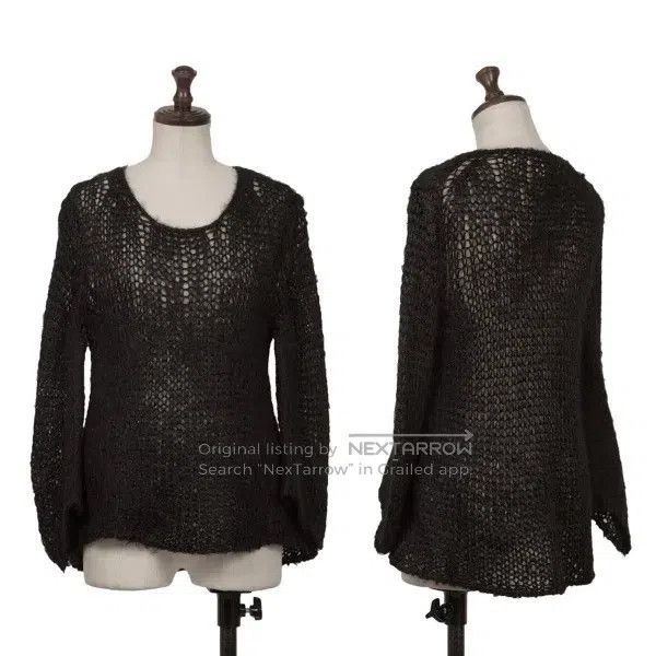 Comme des Garcons Comme Des Garcons Black vintage knit top Size S / US 4 / IT 40 - 1 Thumbnail