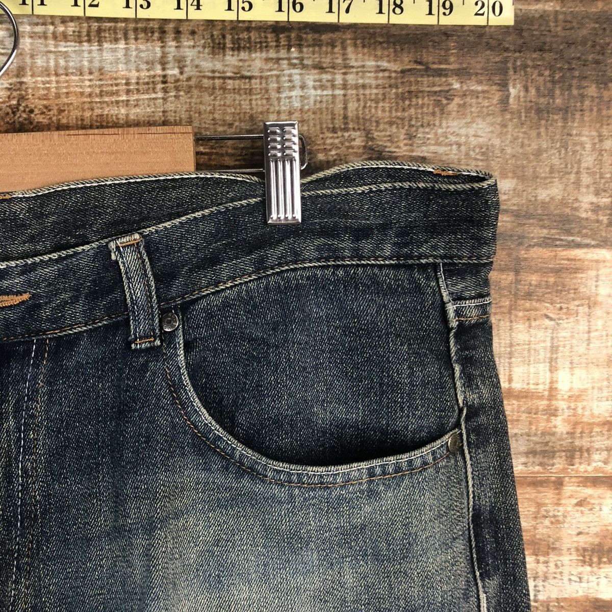 Japanese Brand DL Johnpoint Jeans Blue Denim Pants #C285 Size US 38 / EU 54 - 8 Thumbnail
