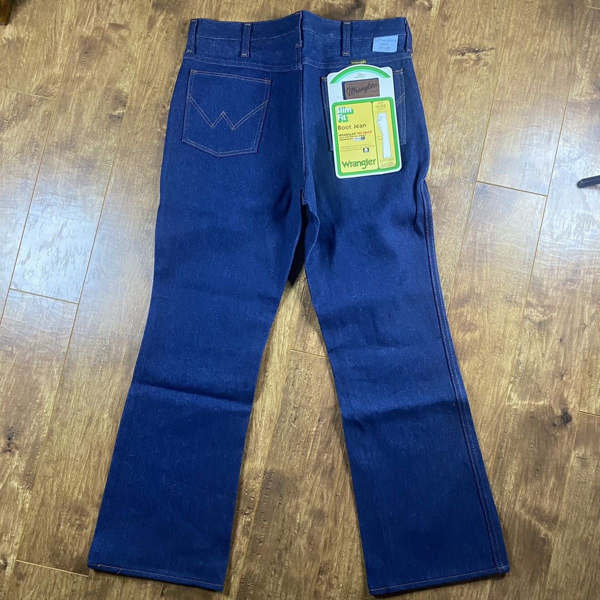 Vintage × Wrangler 1980s Brand New Wrangler Denim Jeans Size US 33 - 4 Thumbnail