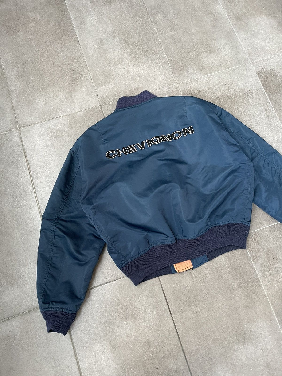 Chevignon VIntage Chevignon MA1 Military Navy Bomber Jacket Size US M / EU 48-50 / 2 - 14 Thumbnail