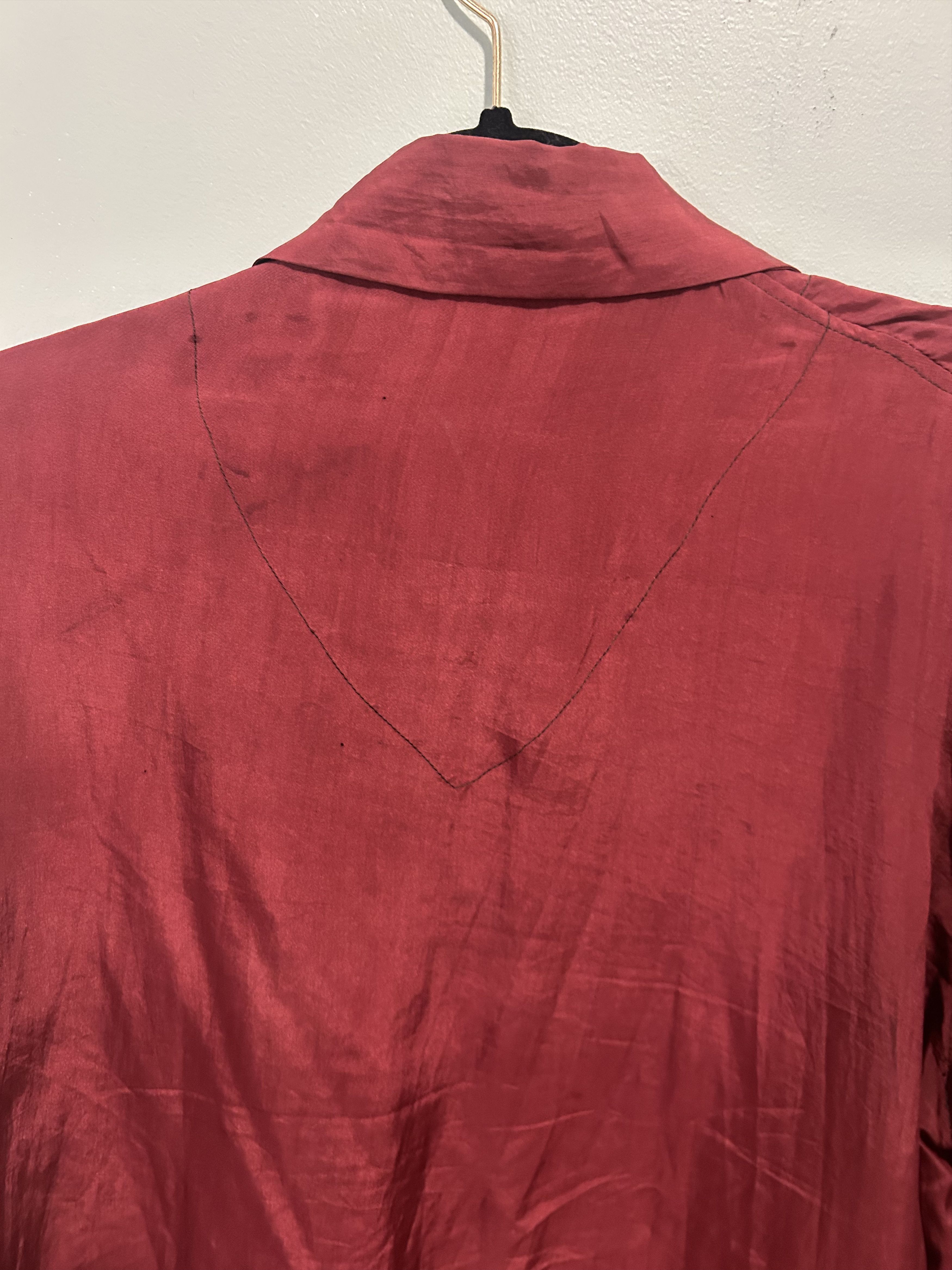 Vintage 50s Red Over Shirt Size US M / EU 48-50 / 2 - 4 Thumbnail