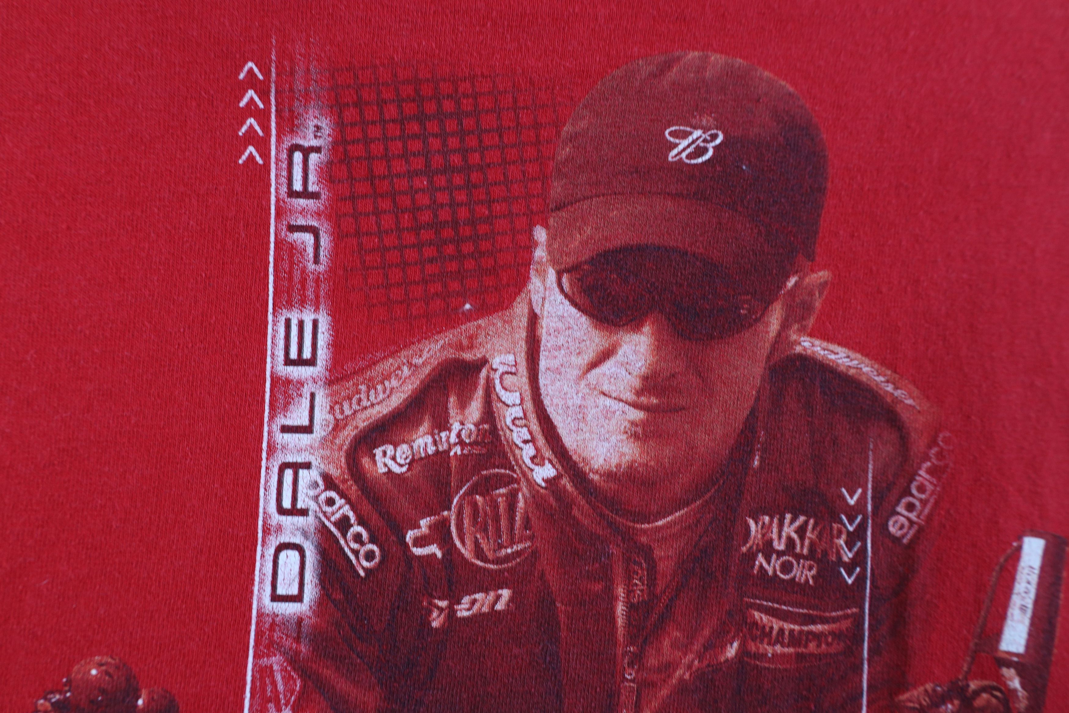 Vintage Vintage Nascar Earnhardt Jr Budweiser Racing T-Shirt Red Size US M / EU 48-50 / 2 - 11 Thumbnail