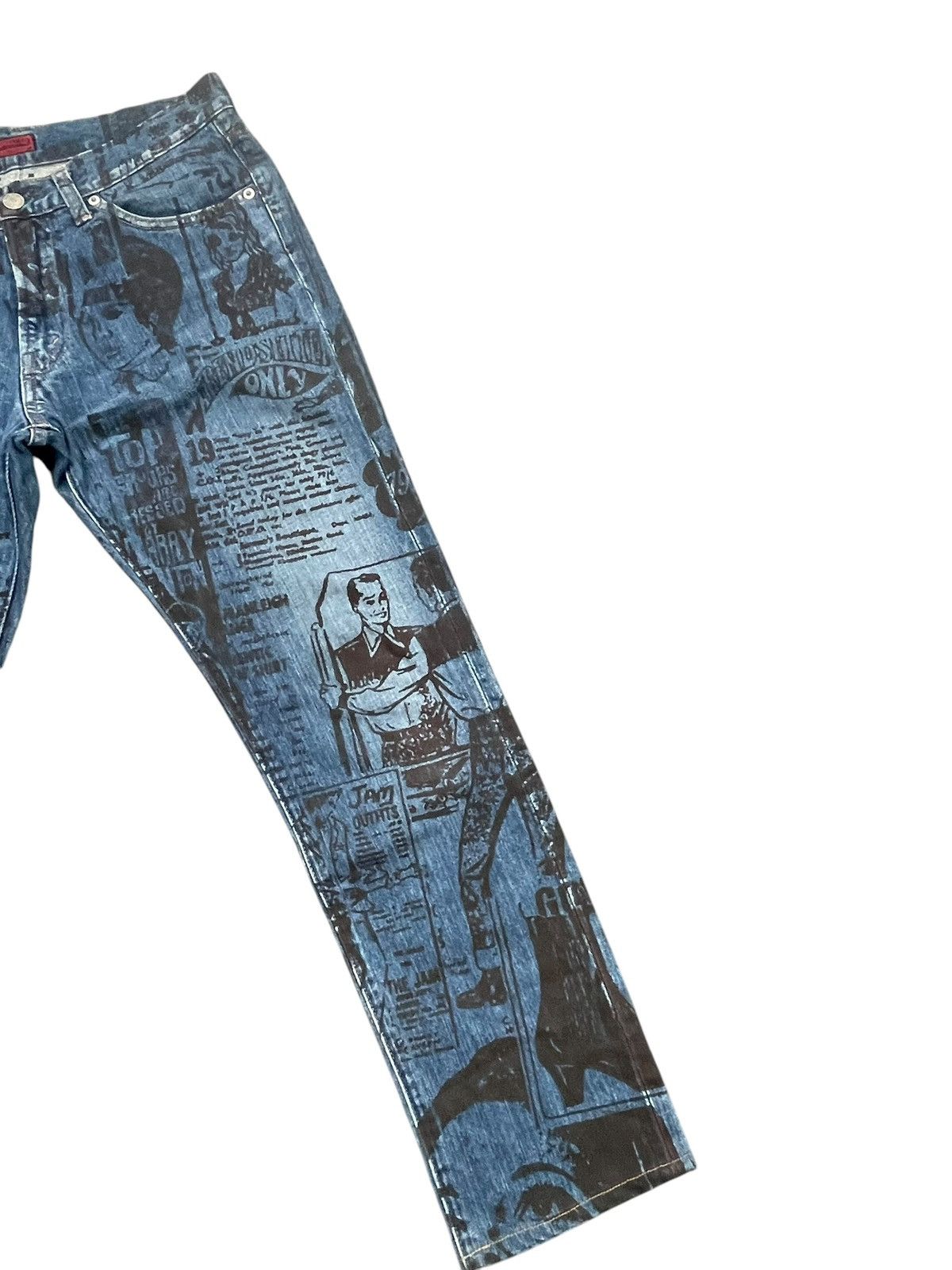 Johnbull Vintage Johnbull AOP Denim Size US 32 / EU 48 - 3 Thumbnail