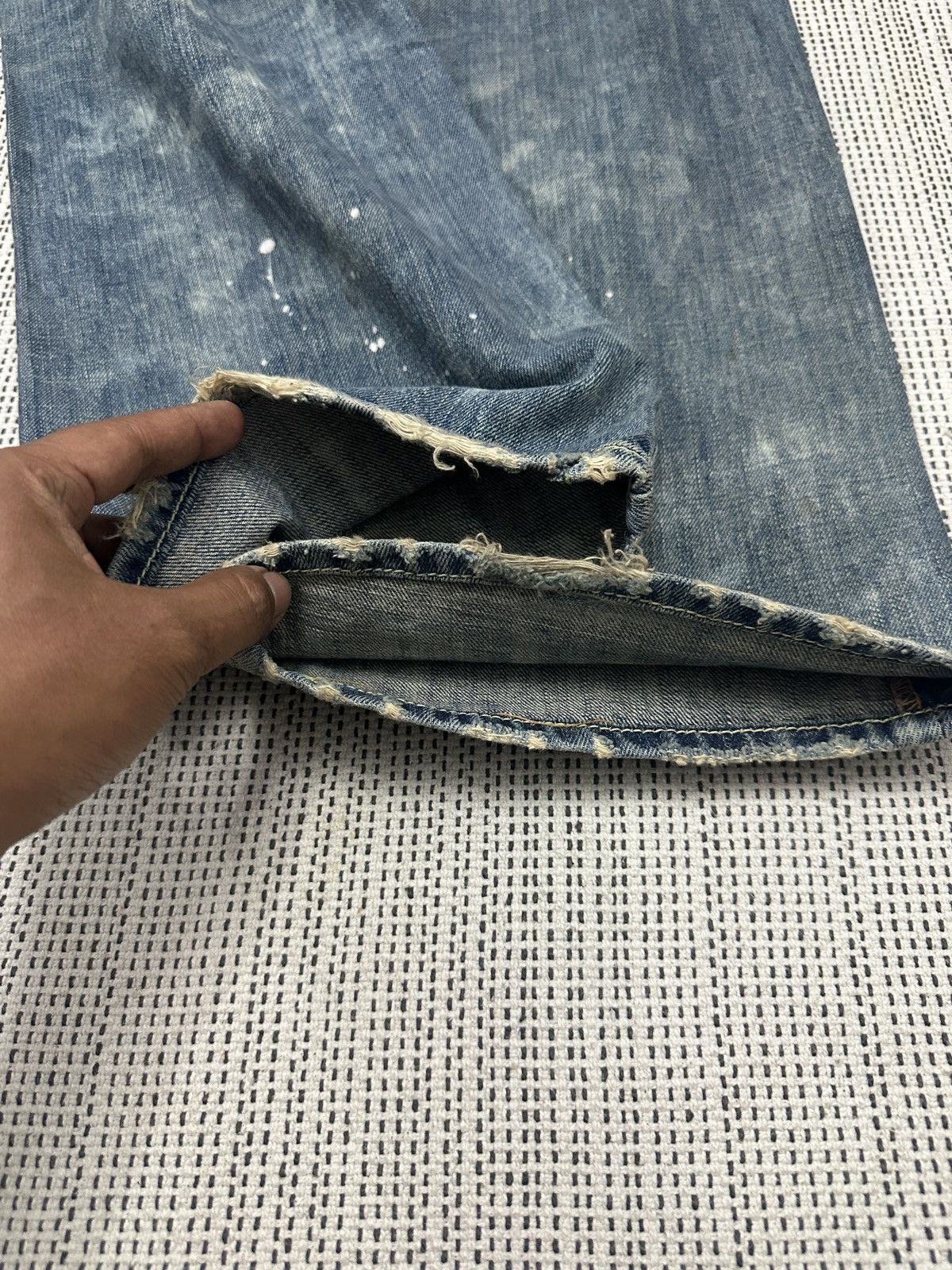 Abercrombie & Fitch 🔥Rare !!! ABERCROMBIE&FITCH DISTRESSED JEANS Size US 32 / EU 48 - 10 Thumbnail