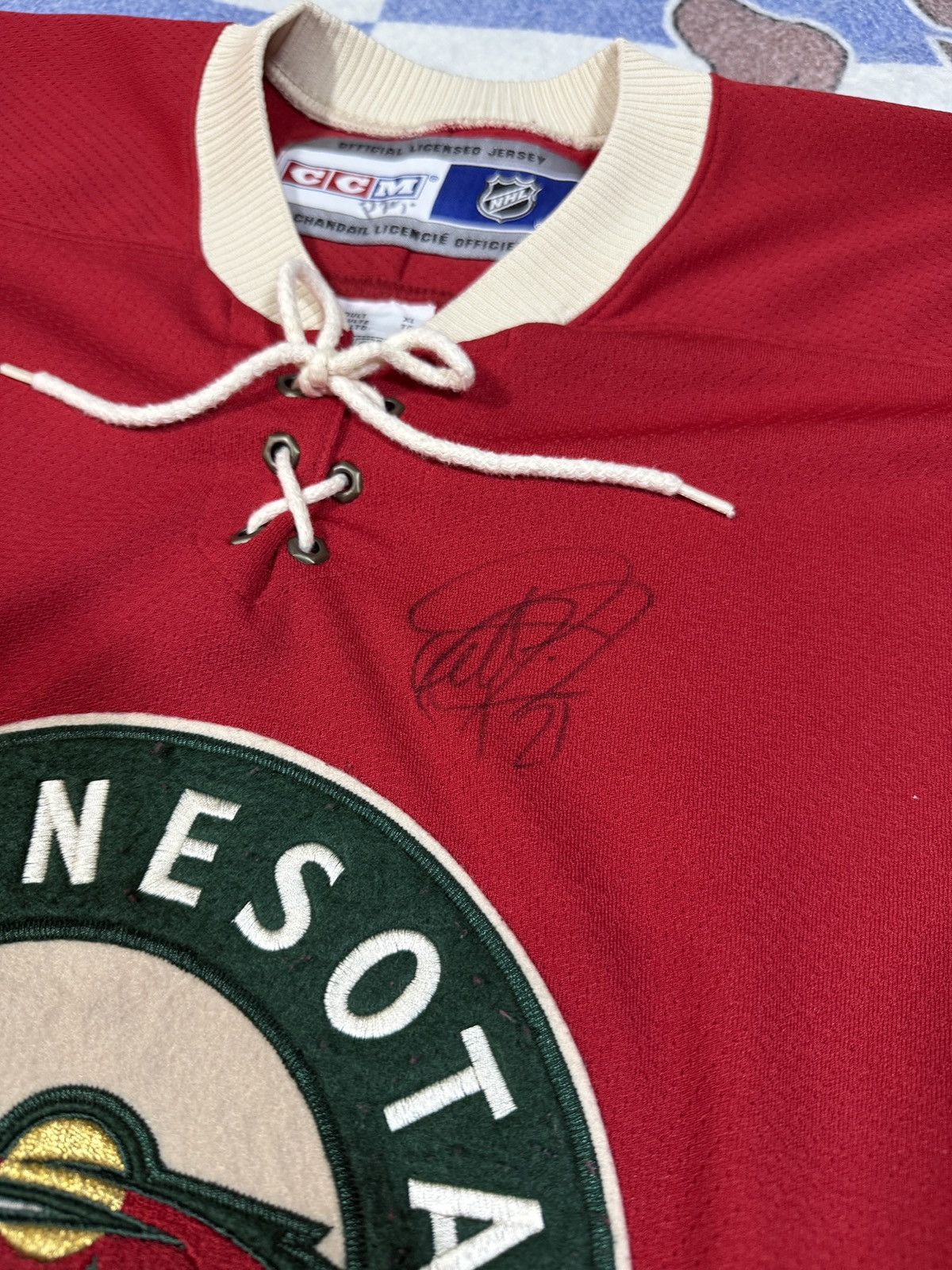 Ccm Vintage Minnesota Wild jersey Size US XL / EU 56 / 4 - 3 Thumbnail