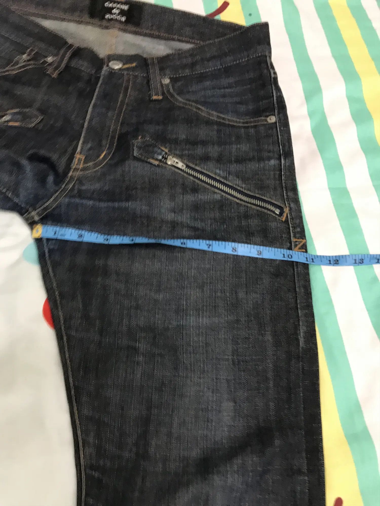 Issey Miyake Issey Miyake Zucca Zipper Denim Size US 30 / EU 46 - 9 Thumbnail