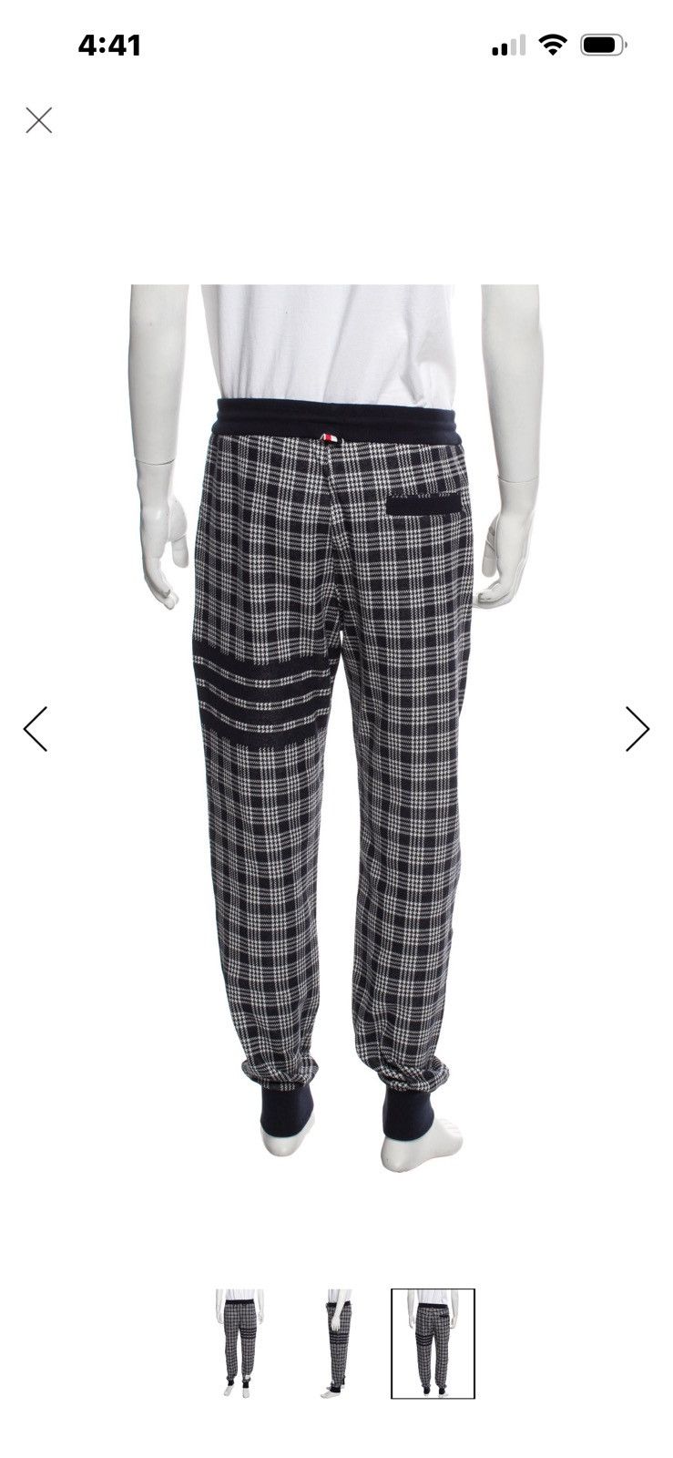 Thom Browne Thom Brown Luxury Casual Fashion Pants Size US 30 / EU 46 - 11 Thumbnail