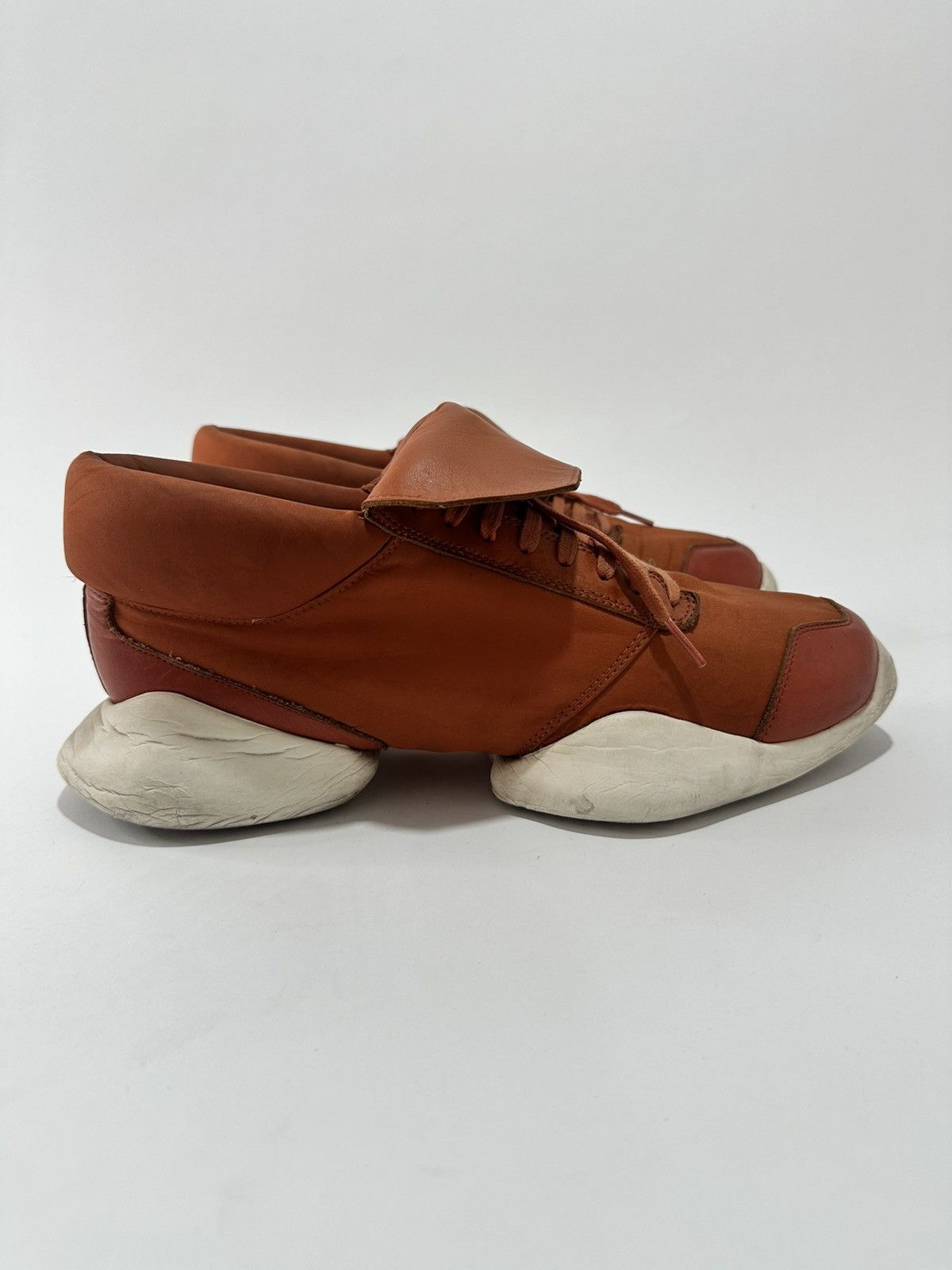 Adidas × Rick Owens ADIDAS X RICK OWENS RUNNER Fox Orange Size US 9.5 / EU 42-43 - 3 Thumbnail