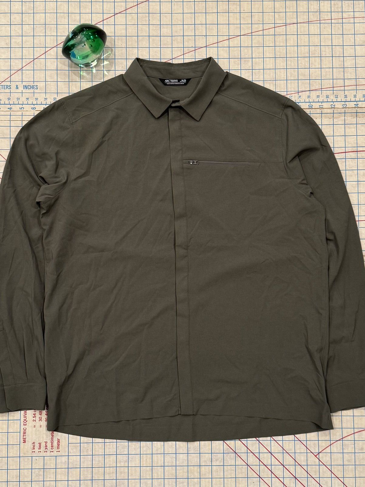 Arc'teryx NWT Arc’teryx Skyline Long Sleeve Button Up Forage Heather Size US XL / EU 56 / 4 - 2 Thumbnail