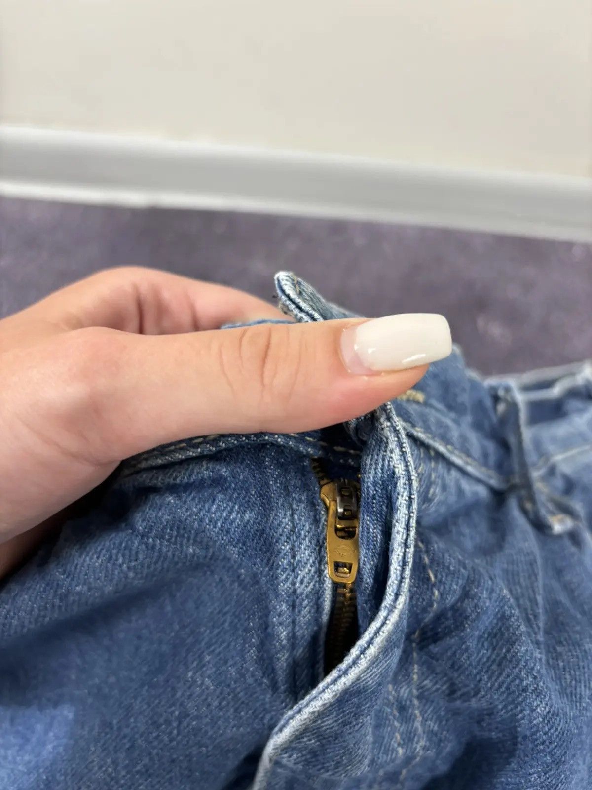 Dickies × Vintage Vintage Dickies Relaxed Fit Painted USA Work Denim Jeans Size US 36 / EU 52 - 8 Thumbnail