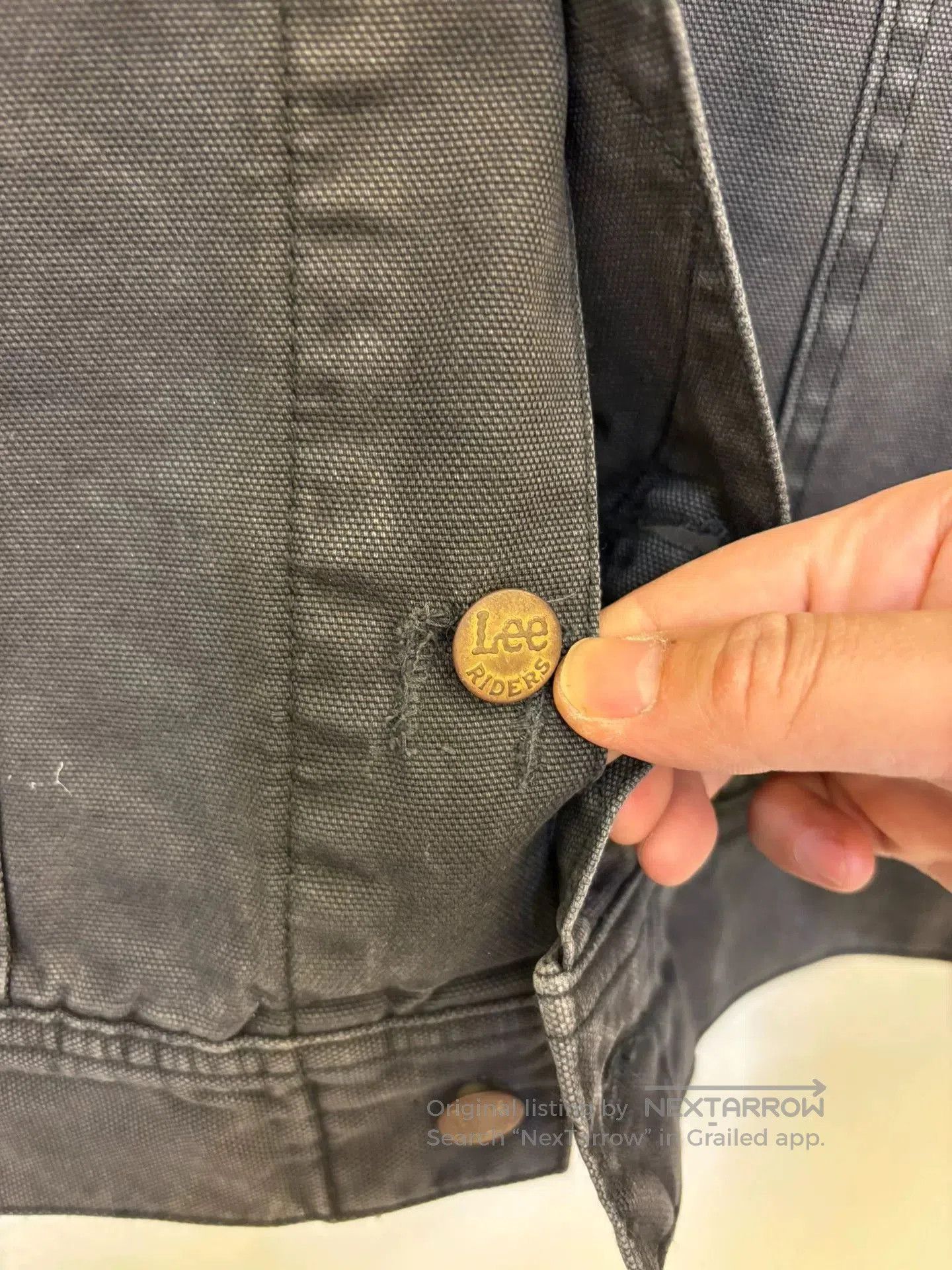 Lee Lee Rider x Stussy Canvas Denim Jacket. Size US S / EU 44-46 / 1 - 5 Thumbnail