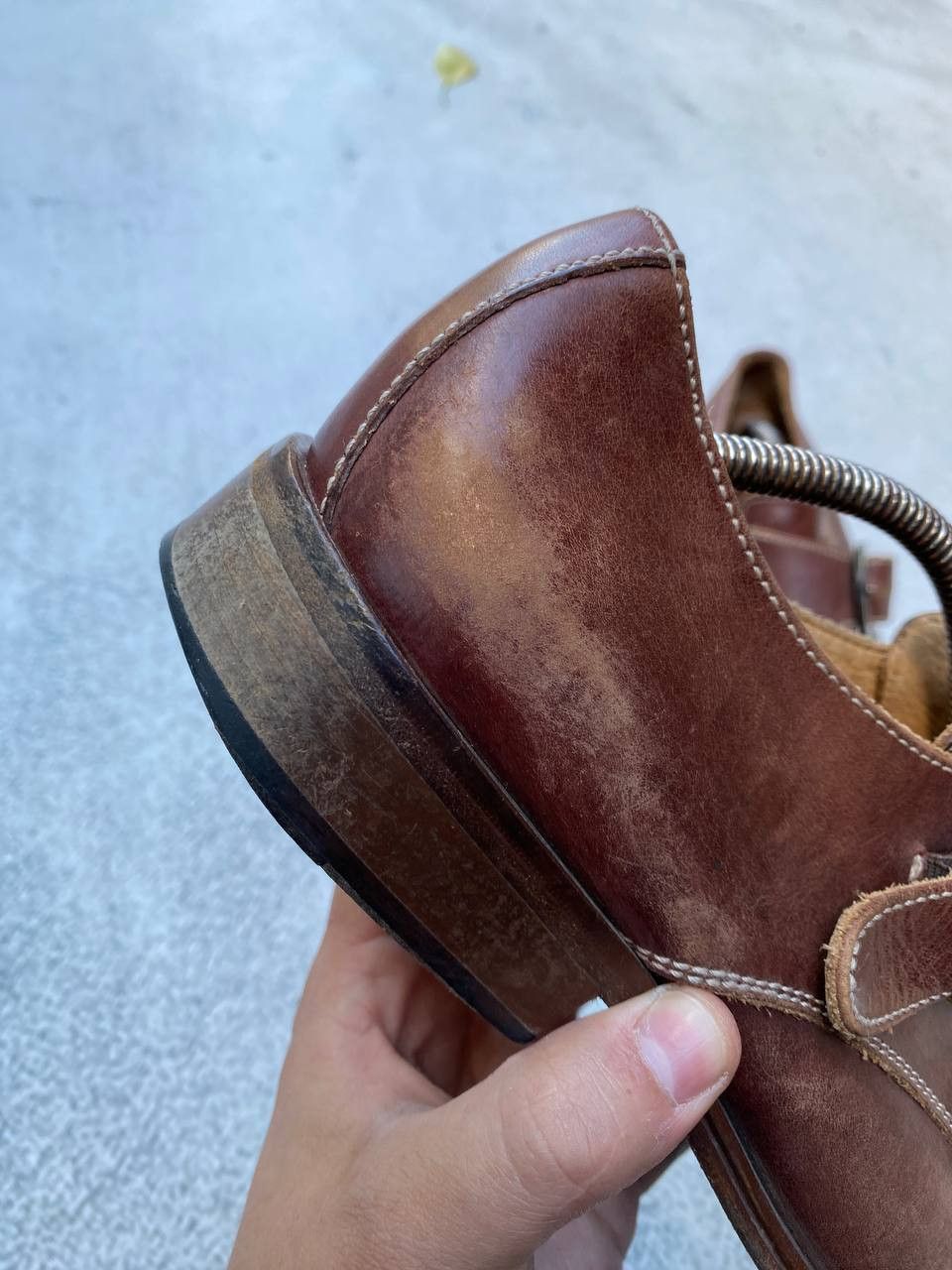 Other Vintage Guidi Dolce Gabbana style Leather Faded Shoes Size US 10 / EU 43 - 15 Thumbnail
