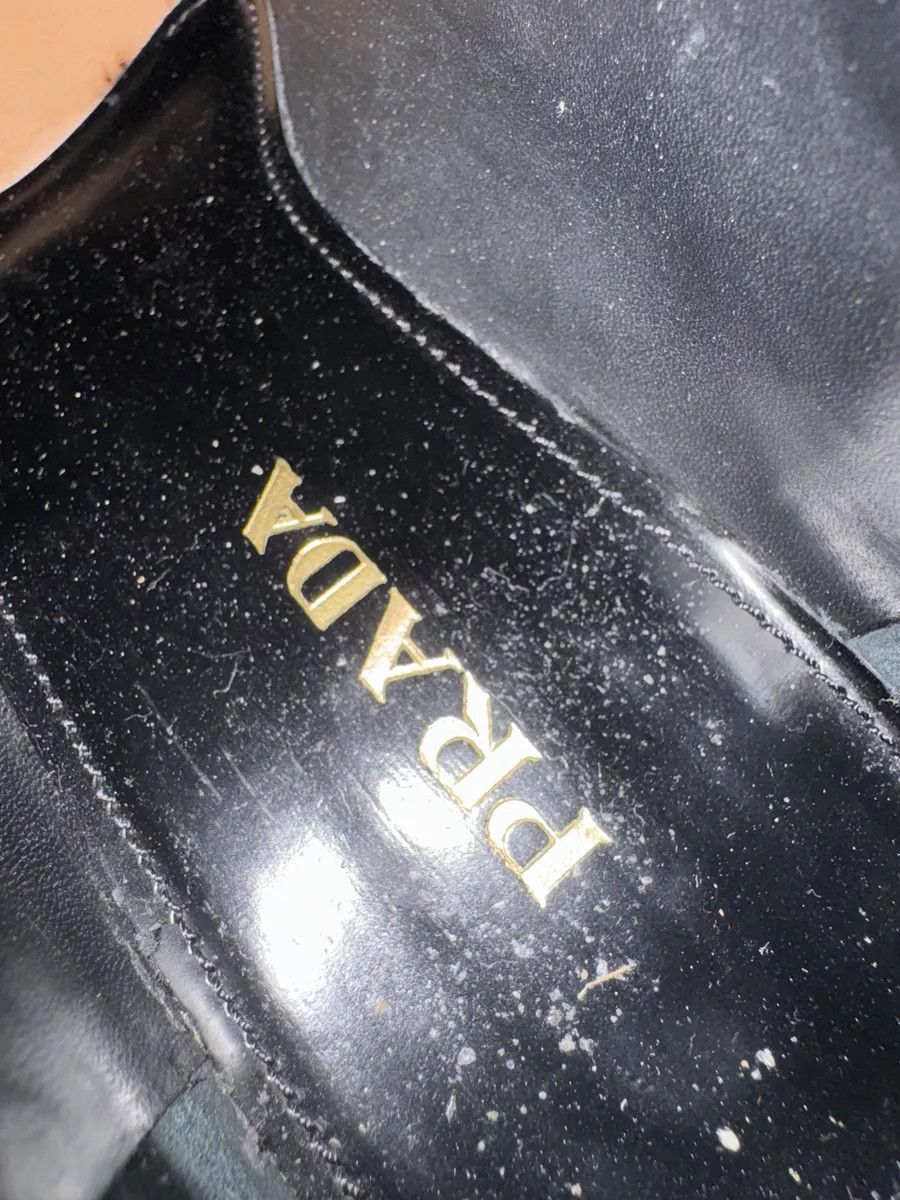Prada FW2015 Prada Black Brixen Derbies Leather Shoes Size US 8.5 / IT 38.5 - 8 Thumbnail