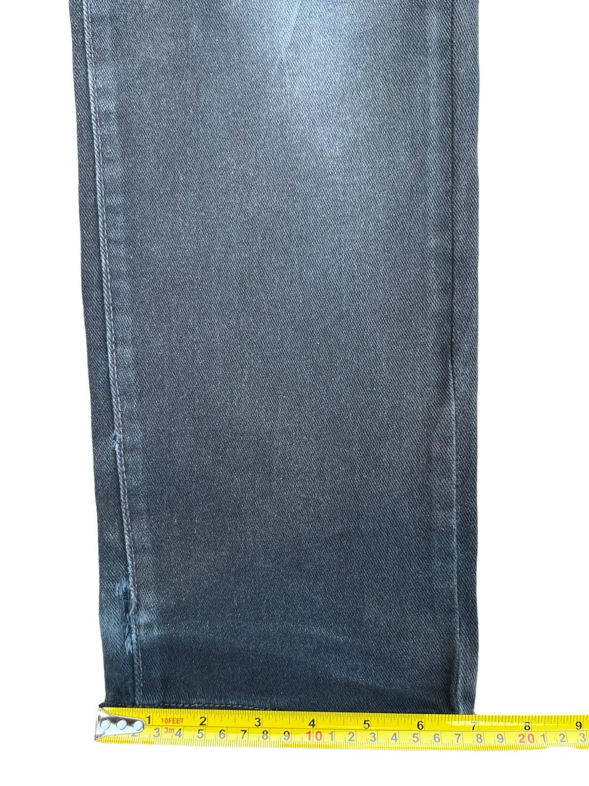Japanese Brand Vintage Japanese Black Mud Faded Washed Chimayo Pocket Jeans Size US 31 - 14 Thumbnail