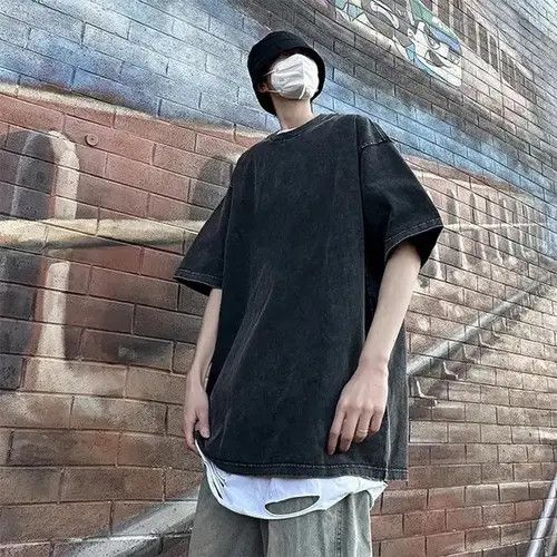 Other T-shirt Drop-shoulder Sleeve Men Women Vintage Short-sleeve Size US L / EU 52-54 / 3 - 1 Thumbnail