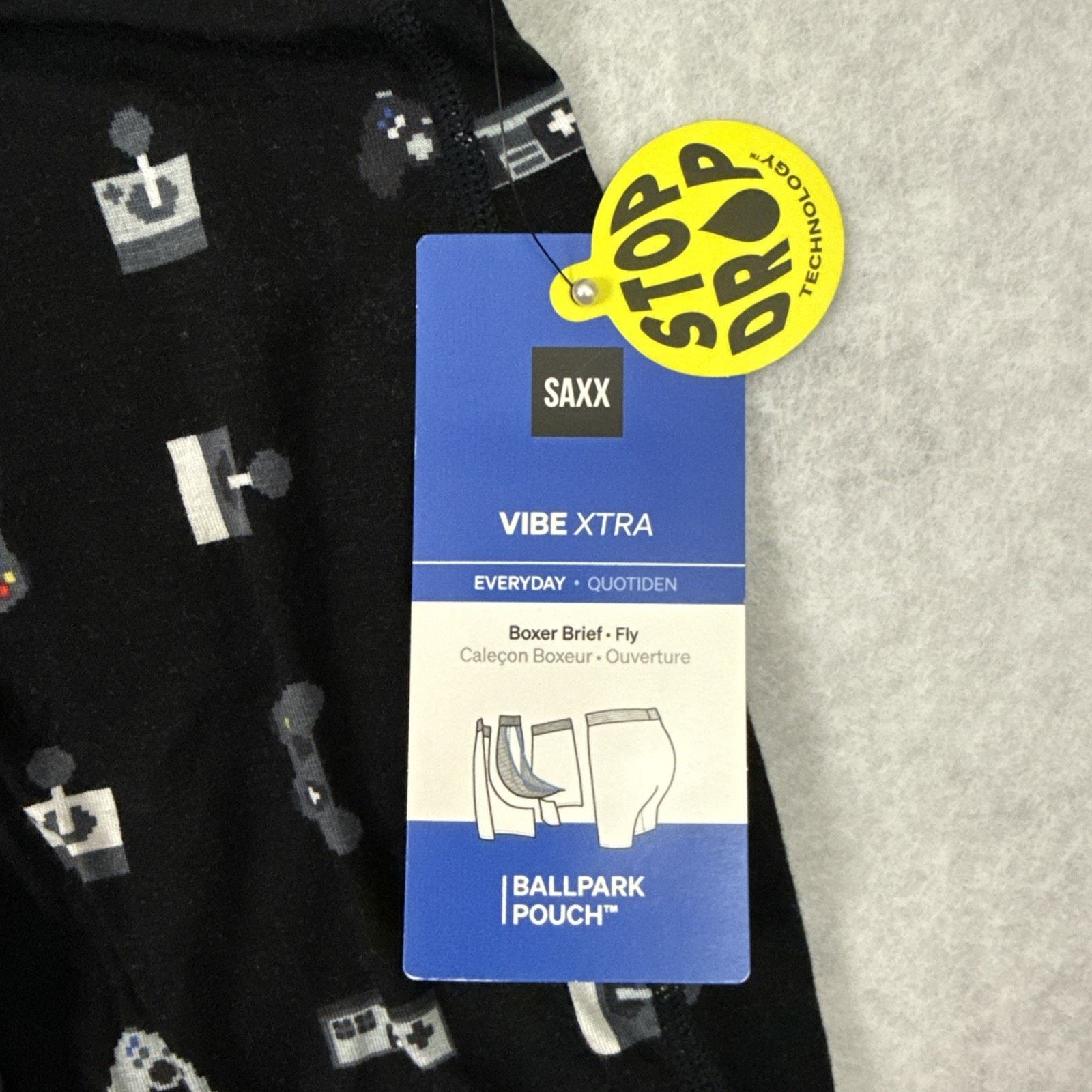 Other SAXX Vibe Xtra Boxer Brief Lot Of 4 Small Print Ballpark Size 30 - 12 Thumbnail