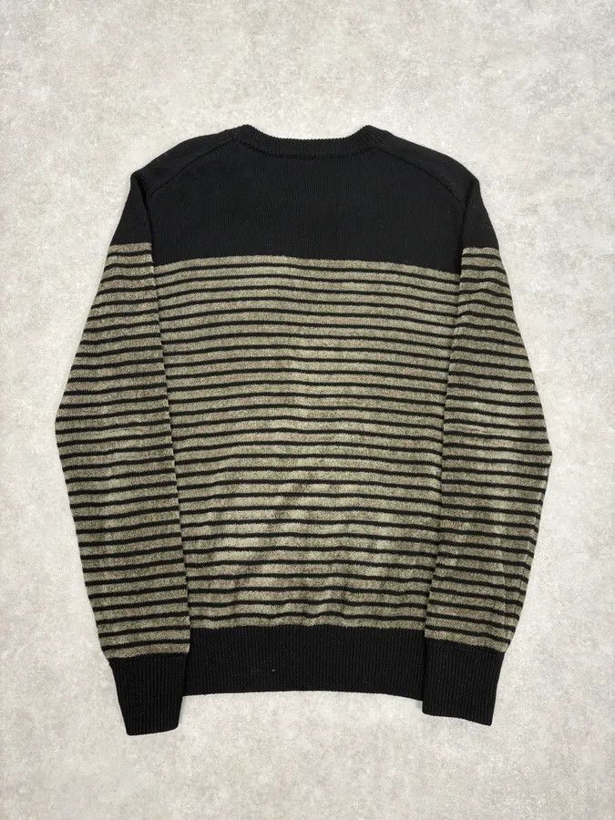 Balmain 2015 Balmain H&M Striped Signature Buttoned Sweater Size US M / EU 48-50 / 2 - 6 Thumbnail