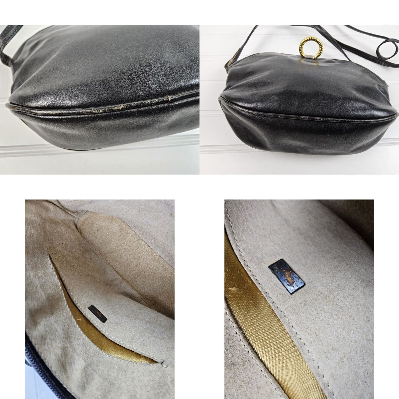 Lancel Lancel Leather Shoulder Bag Purse Black Women's Leather Shoulder Bag 9x6x2.5 Size ONE SIZE - 8 Thumbnail