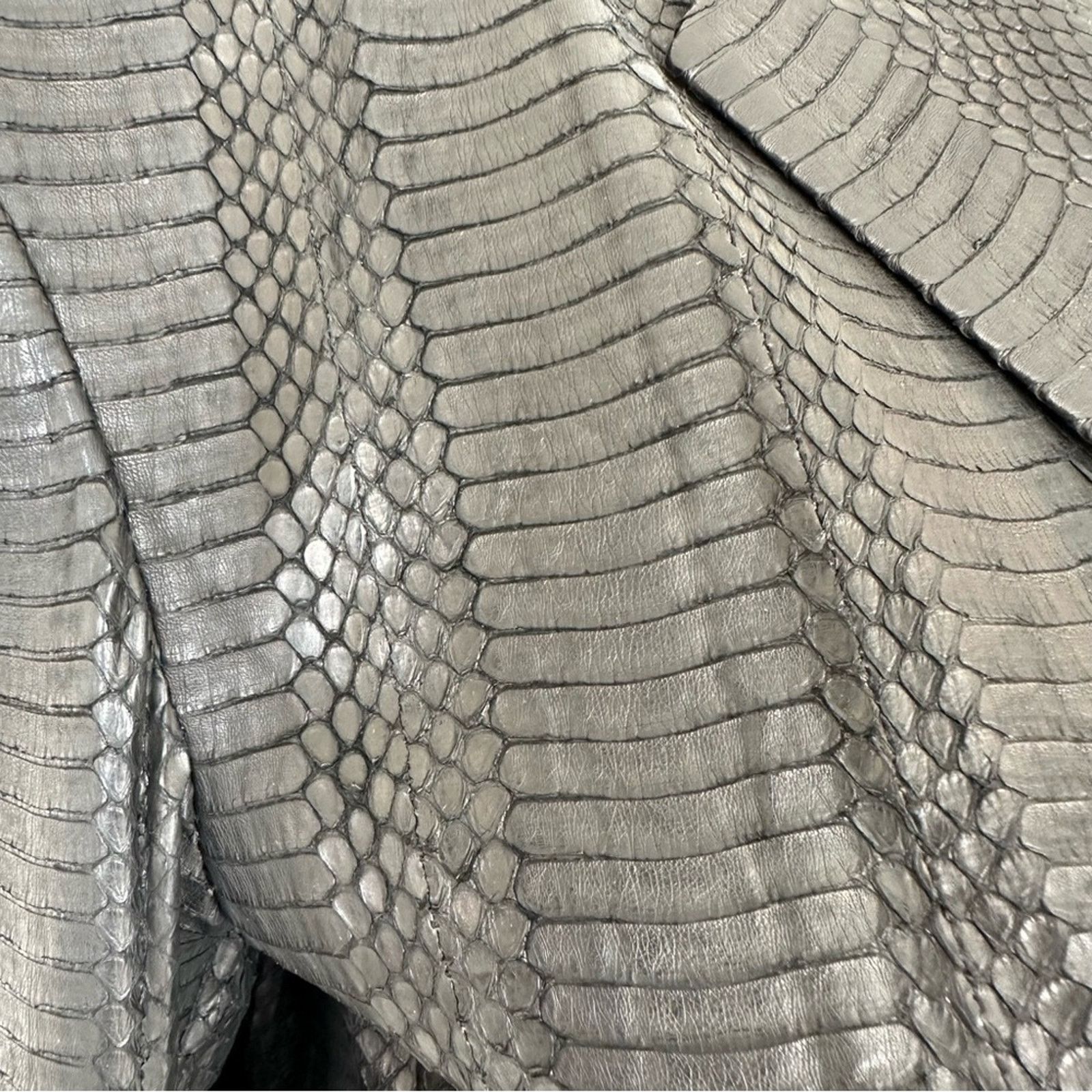 Brioni NWT! Brioni women snake skin leather blazer size 12 US 6500$ Size XL / US 12-14 / IT 48-50 - 5 Thumbnail