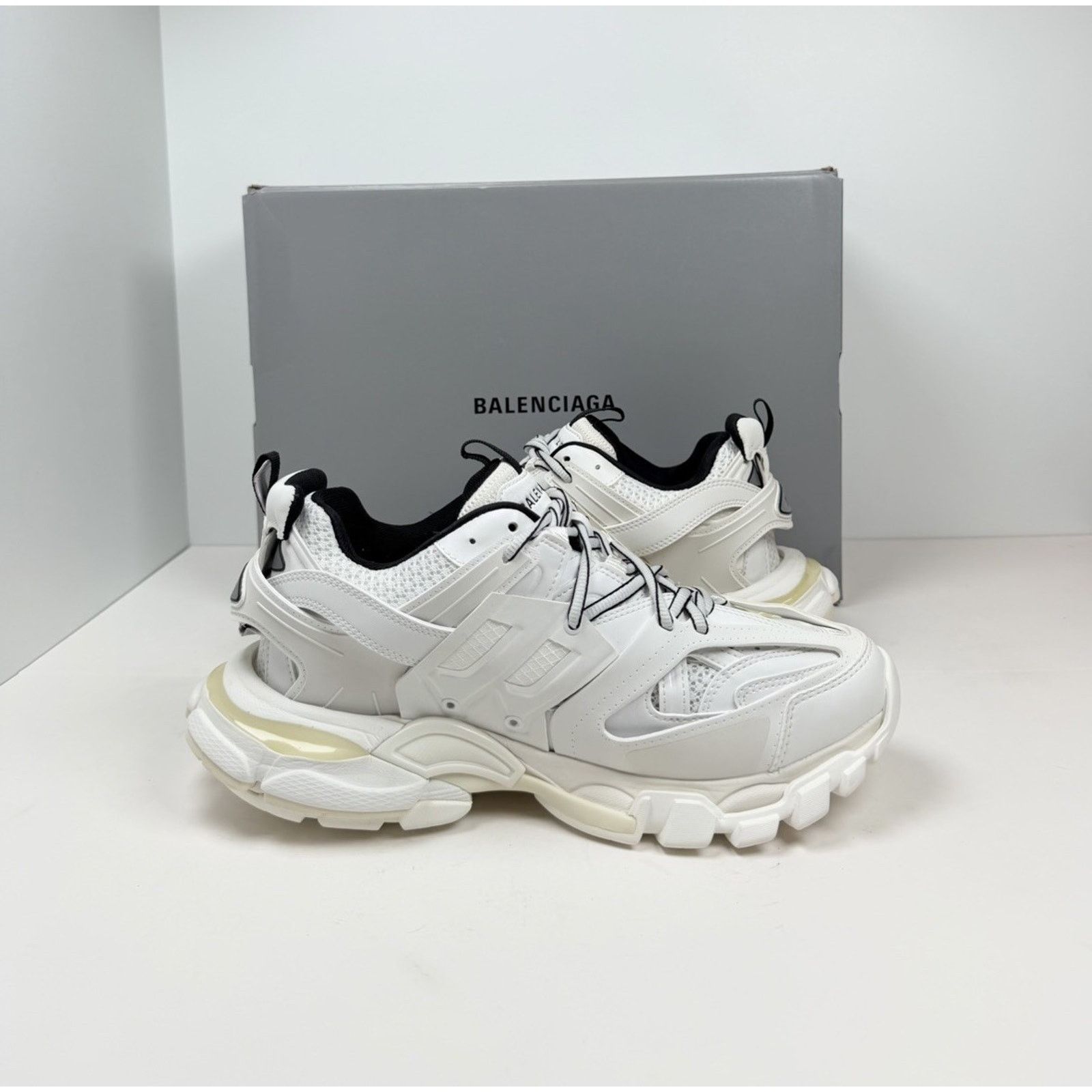 Balenciaga Size 40EU/7US - Balenciaga Track White NEW Size US 7 / EU 40 - 5 Thumbnail