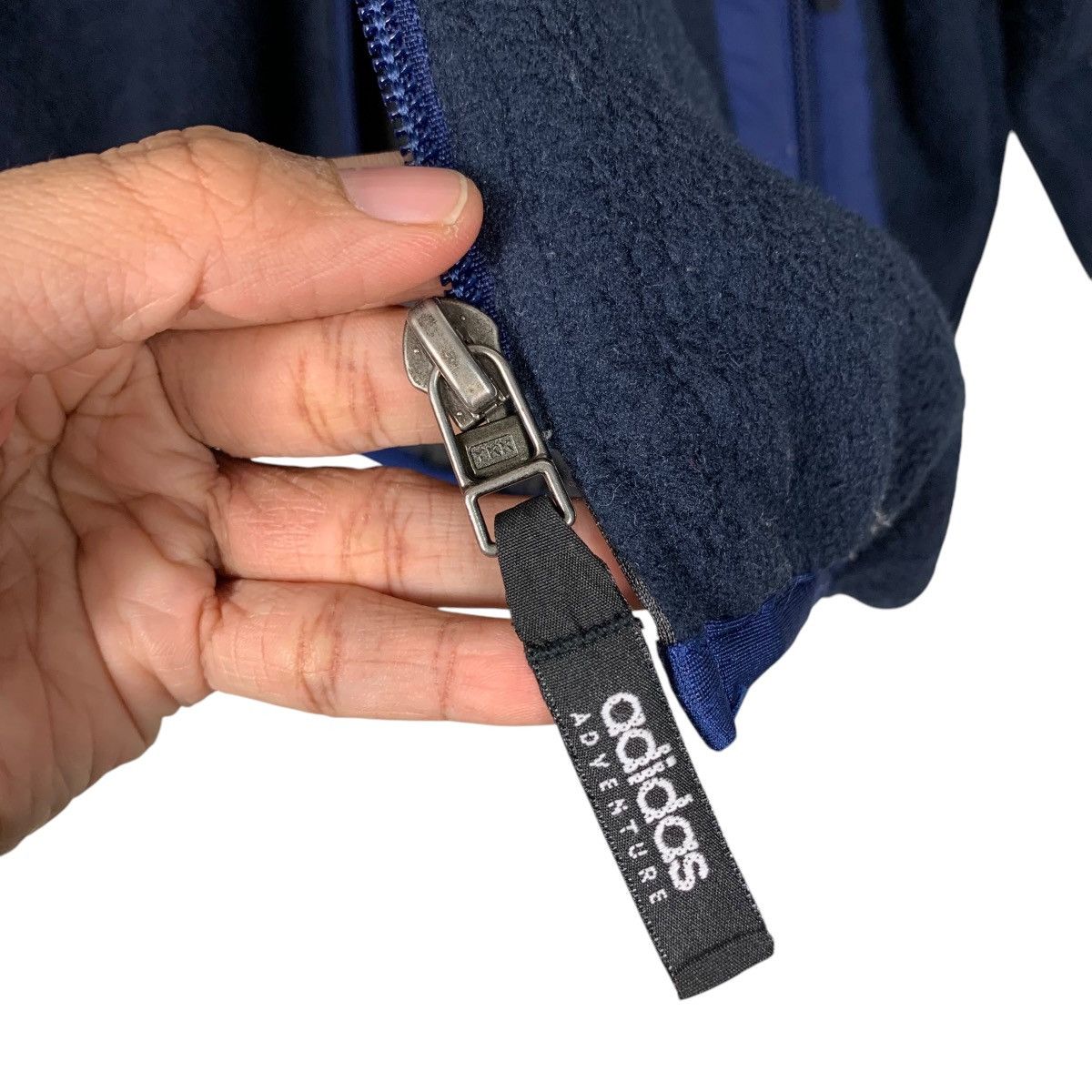 Adidas ADIDAS ADVENTURE Turtleneck Zipper Fleece Jacket #2381-C107 Size US L / EU 52-54 / 3 - 14 Thumbnail