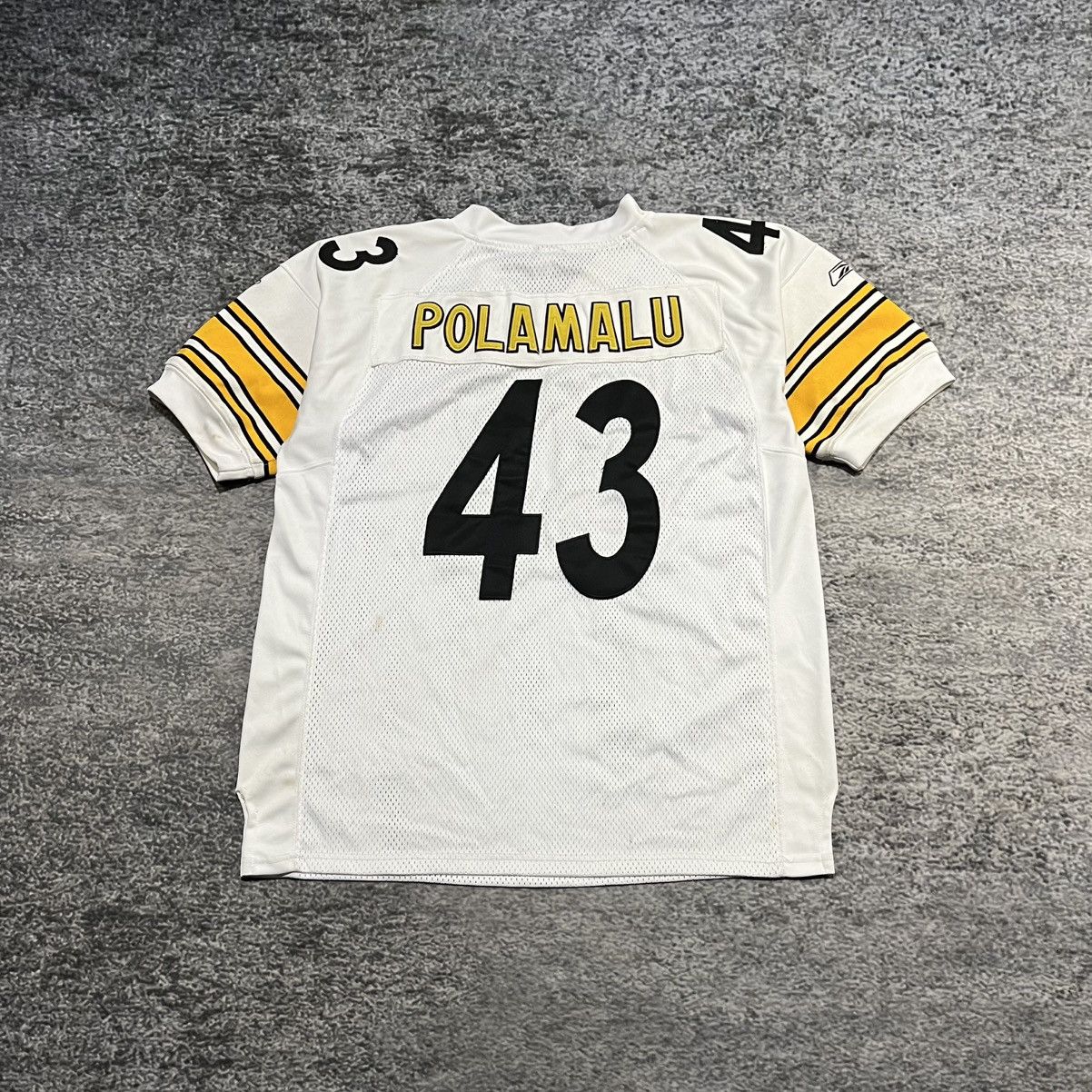 NFL Vintage Pittsburgh Steelers Troy Polamalu Jersey #43 Reebok Size US L / EU 52-54 / 3 - 2 Thumbnail