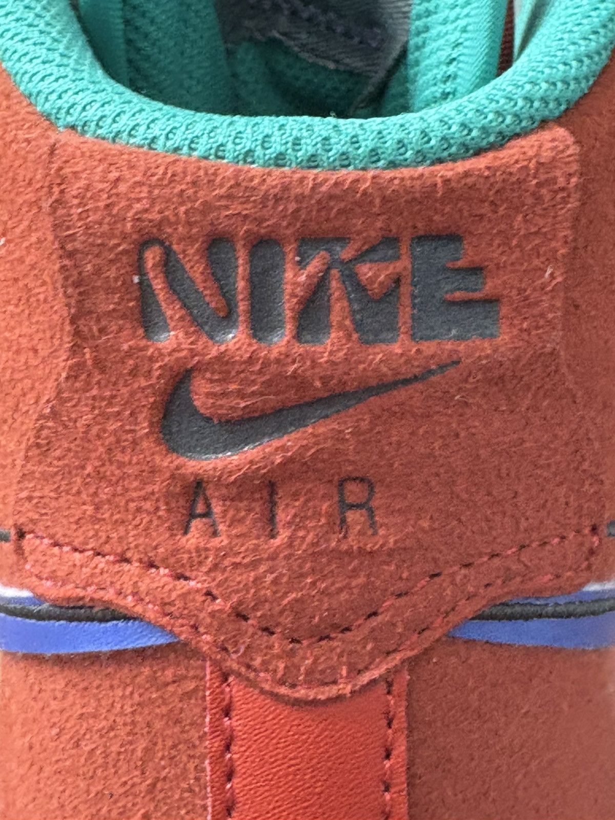 Nike UNRELEASED SAMPLE Nike Air Force 1 HighCinnabar Off Noir Size US 7 / IT 37 - 8 Thumbnail