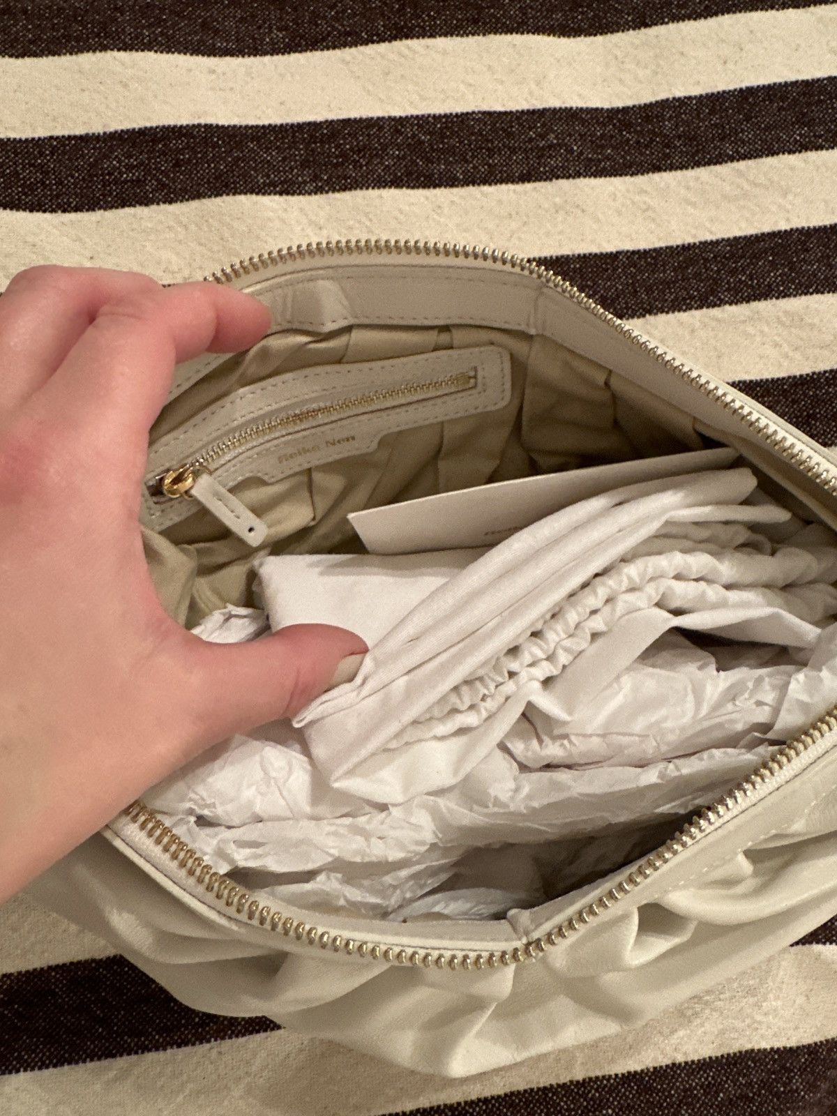 Other Reike Nen Croissant Bag Off-White NWT Size ONE SIZE - 4 Thumbnail