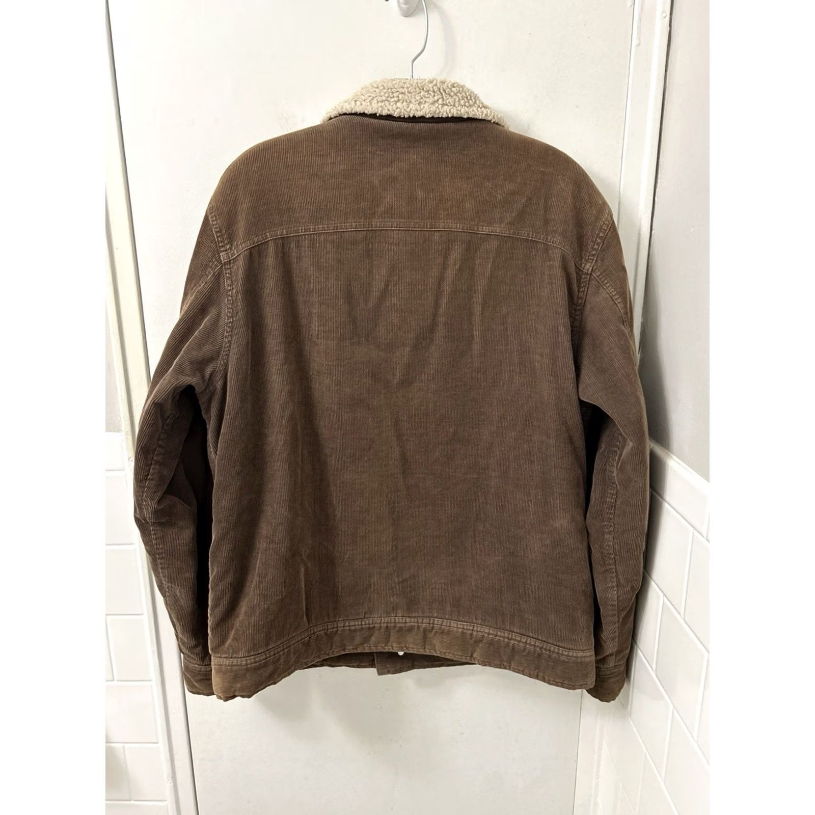 Vintage VTG Tony Hawk Corduroy Trucker Jacket Mens L Brown Sherpa Lined Skater Size US L / EU 52-54 / 3 - 6 Thumbnail
