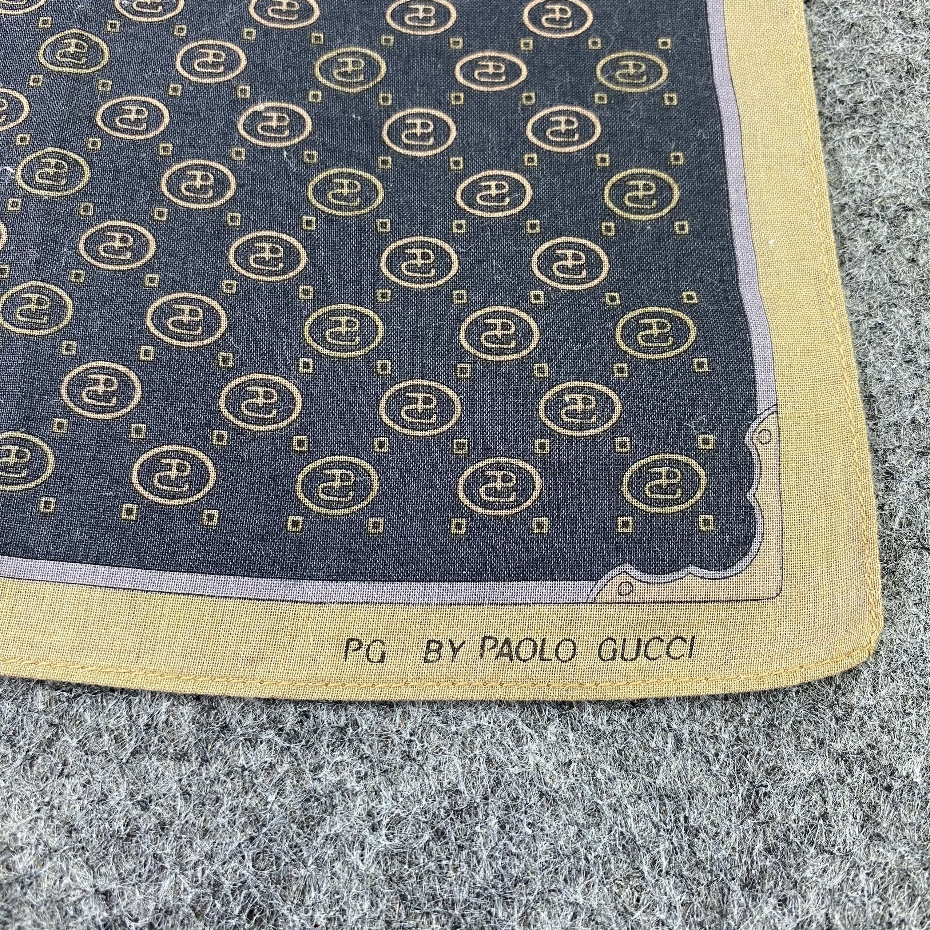 Paolo Gucci Paolo Gucci Handkerchief / Bandana / Neckerchief-B763 Size ONE SIZE - 5 Thumbnail