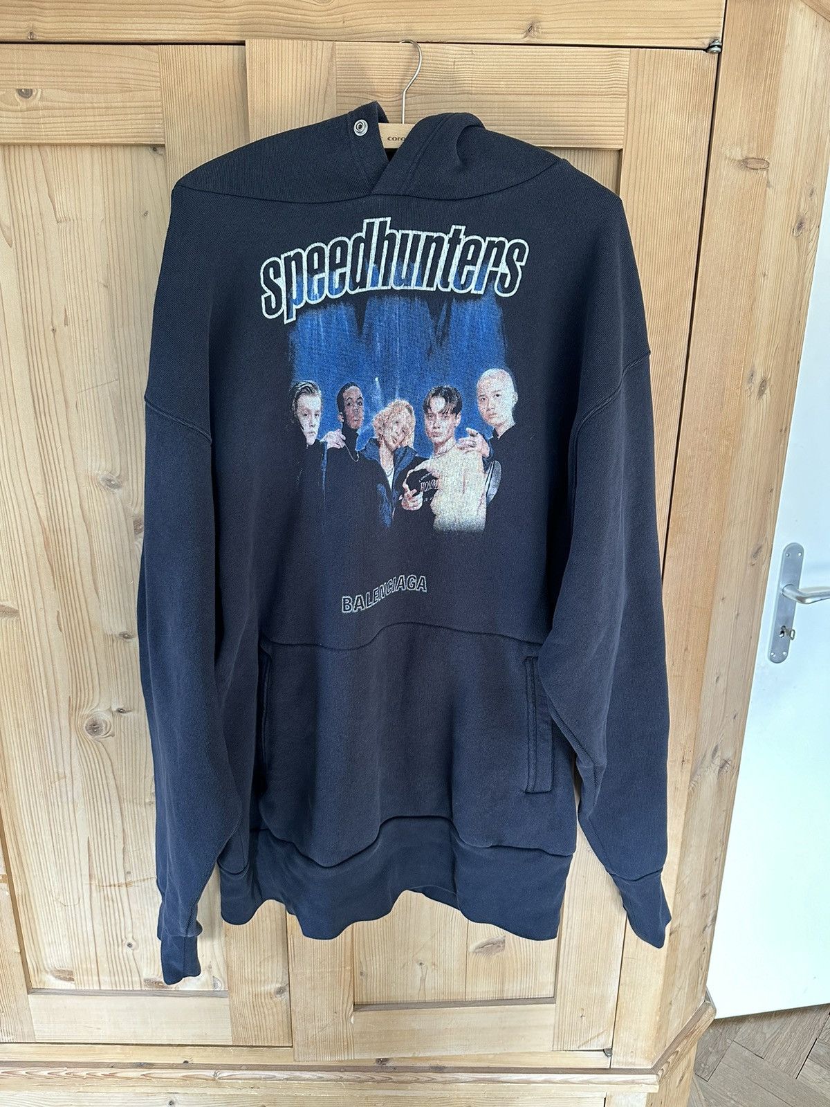 balenciaga hoodie grailed