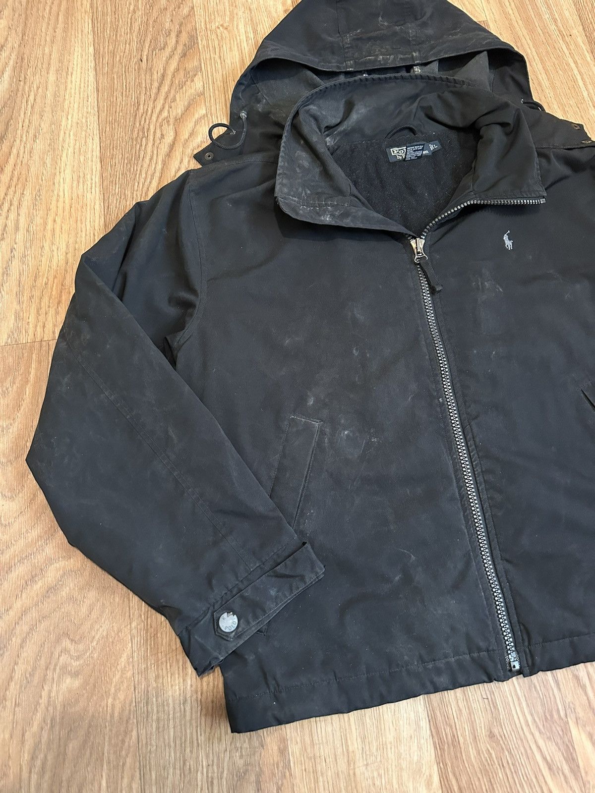 Vintage Vintage polo Ralph Lauren jacket bomber size L Size US L / EU 52-54 / 3 - 3 Thumbnail
