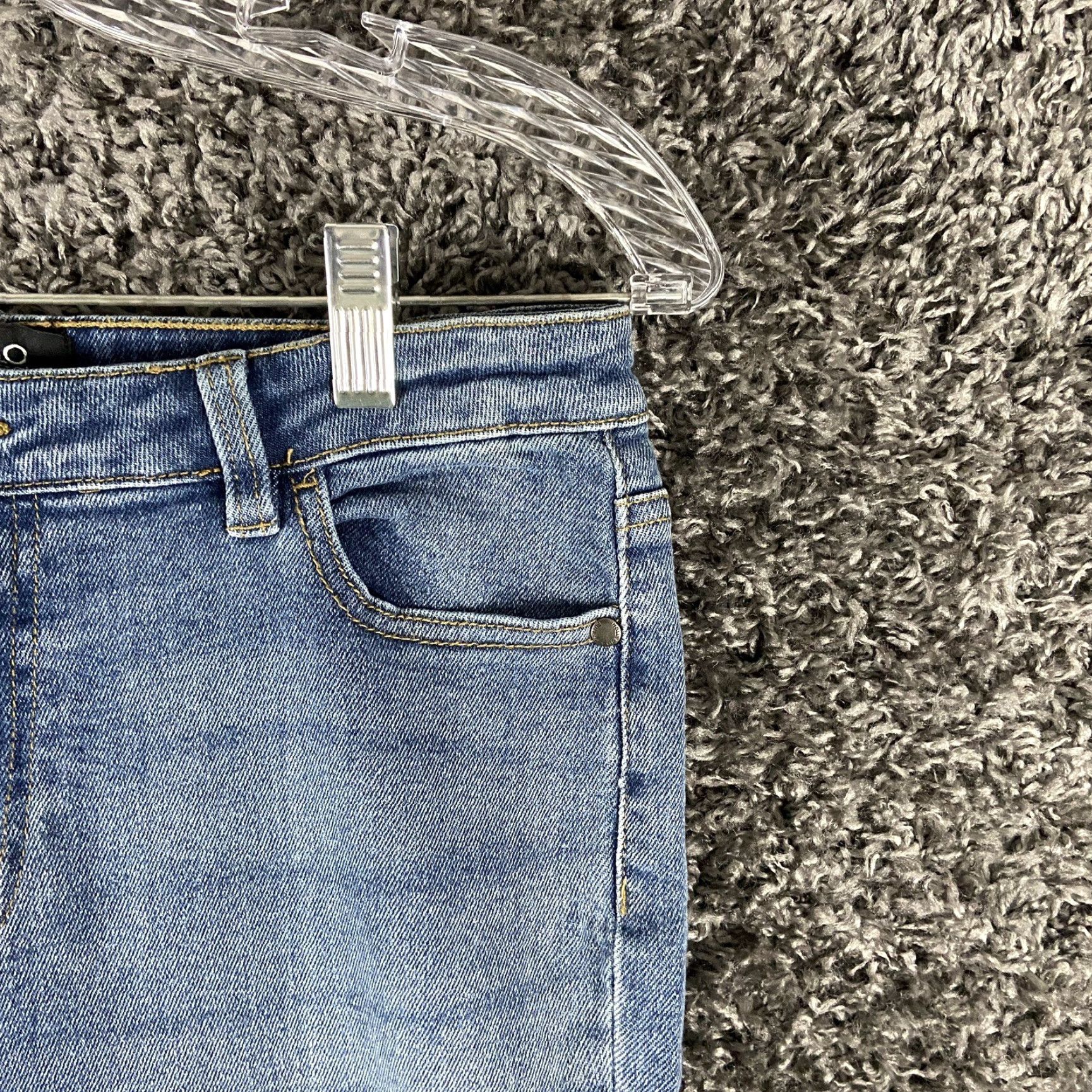 Buffalo David Bitton VINTAGE? No— Buffalo David Bitton Kellie Semi Hi Rise Kick Crop Jeans Women Adult 30 Blue Cropped Women 30 Size 30" / US 8 / IT 44 - 3 Thumbnail