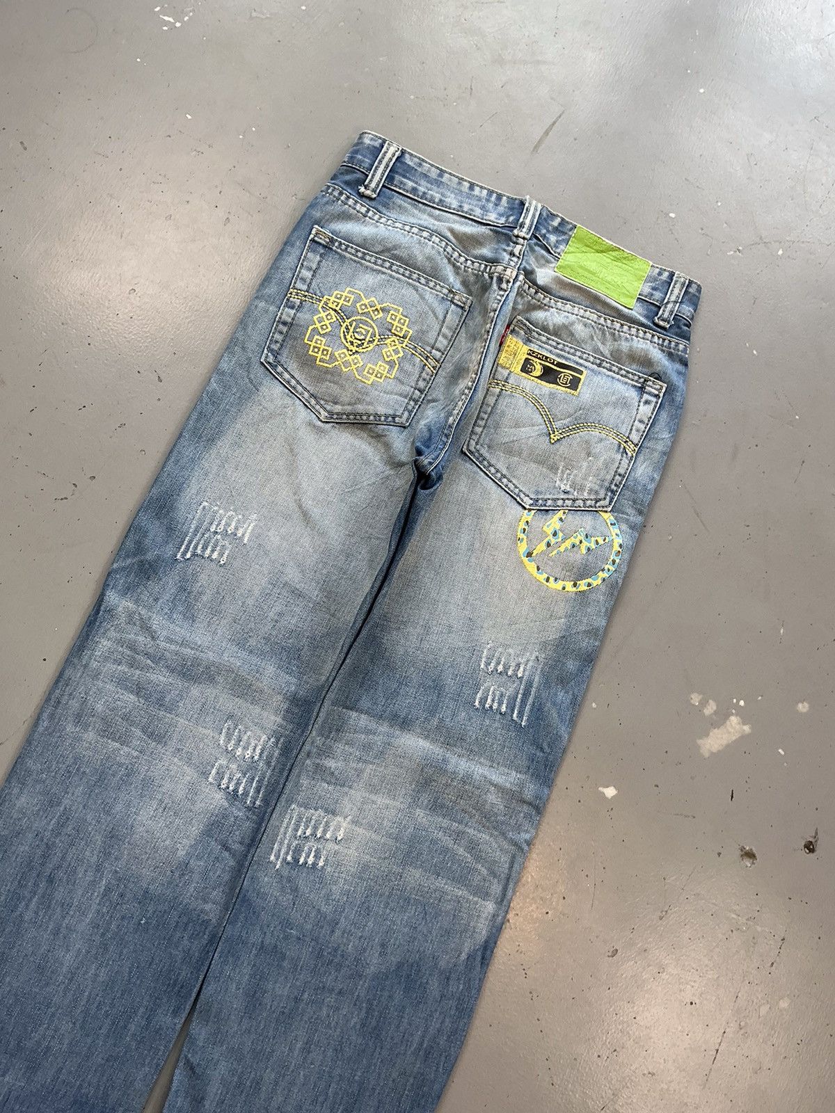 Levi's × Vintage Vintage Levi’s Strauss & co. Pattern embroidered denim Size 28" / US 6 / IT 42 - 11 Thumbnail