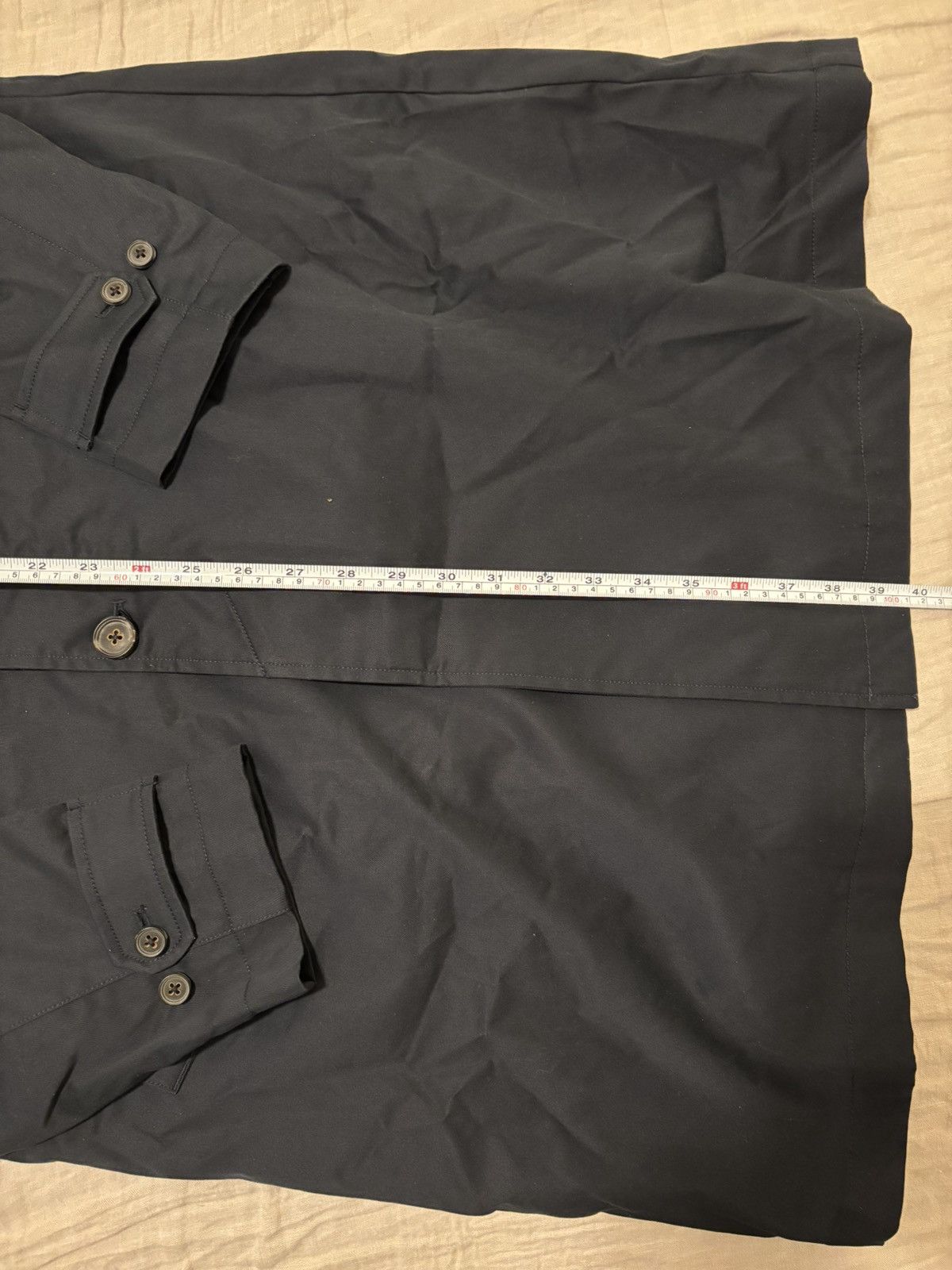 John Varvatos $1298 NWT John Varvatos Garvin Coat 48 Navy Blue Trench M Size US M / EU 48-50 / 2 - 16 Thumbnail