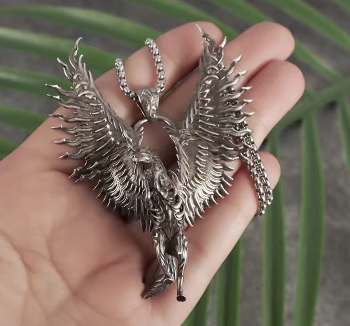 Vintage Unicorn Wings Necklace Size ONE SIZE - 4 Thumbnail