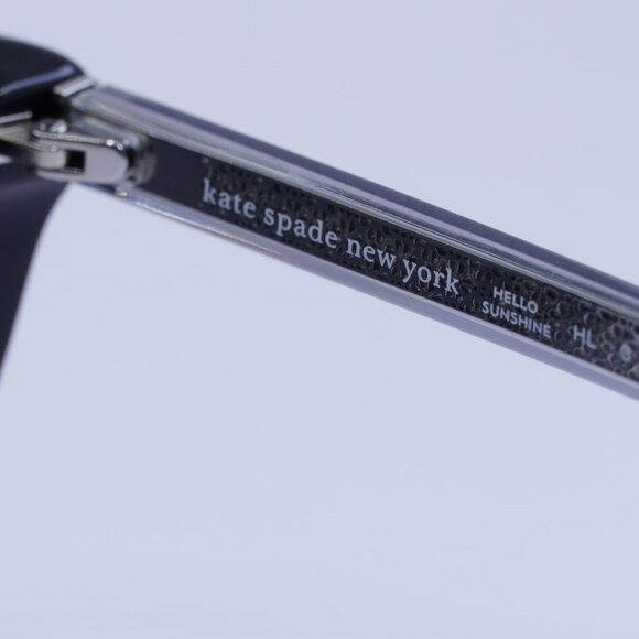 Kate Spade Kate Spade MERIDA/G/S 0807 IR Sunglasses Black Cat Eye Frame Size ONE SIZE - 7 Thumbnail