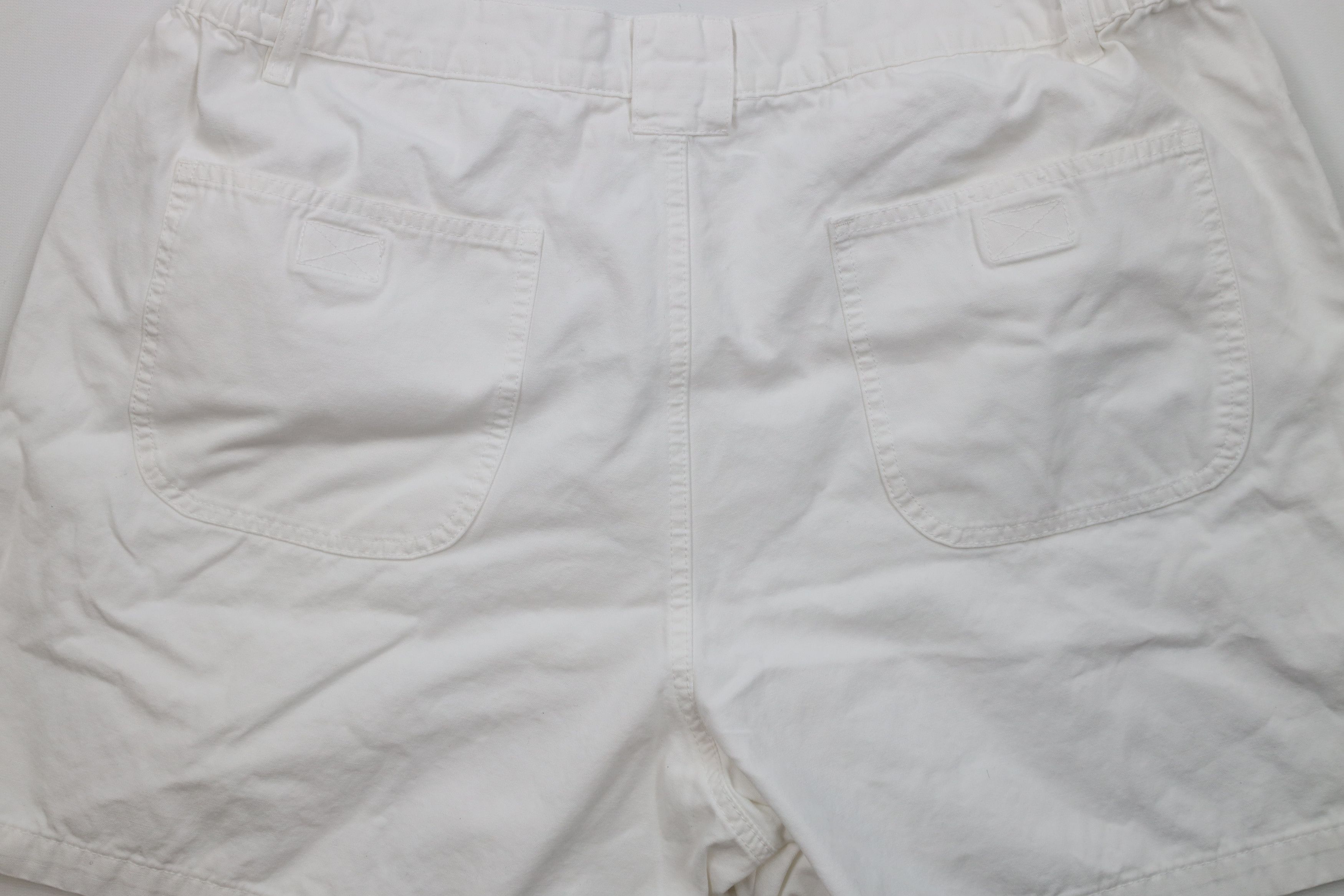 Cabelas × Vintage Vintage Cabelas Outdoor Hiking Trail Shorts White Cotton Size US 36 / EU 52 - 10 Thumbnail