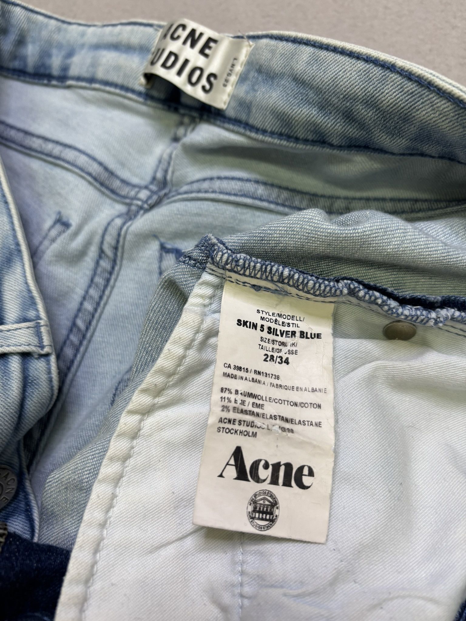 Acne Studios Acne Studios jeans size 28-34 Size 28" / US 6 / IT 42 - 17 Thumbnail