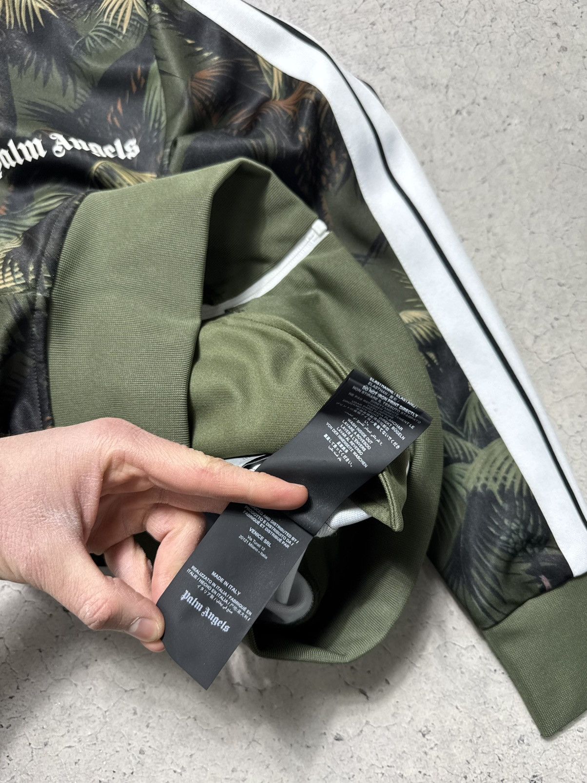 Palm Angels Palm Angels Jungle Full Zip Track Jacket Luxury Size XS Size US XS / EU 42 / 0 - 10 Thumbnail