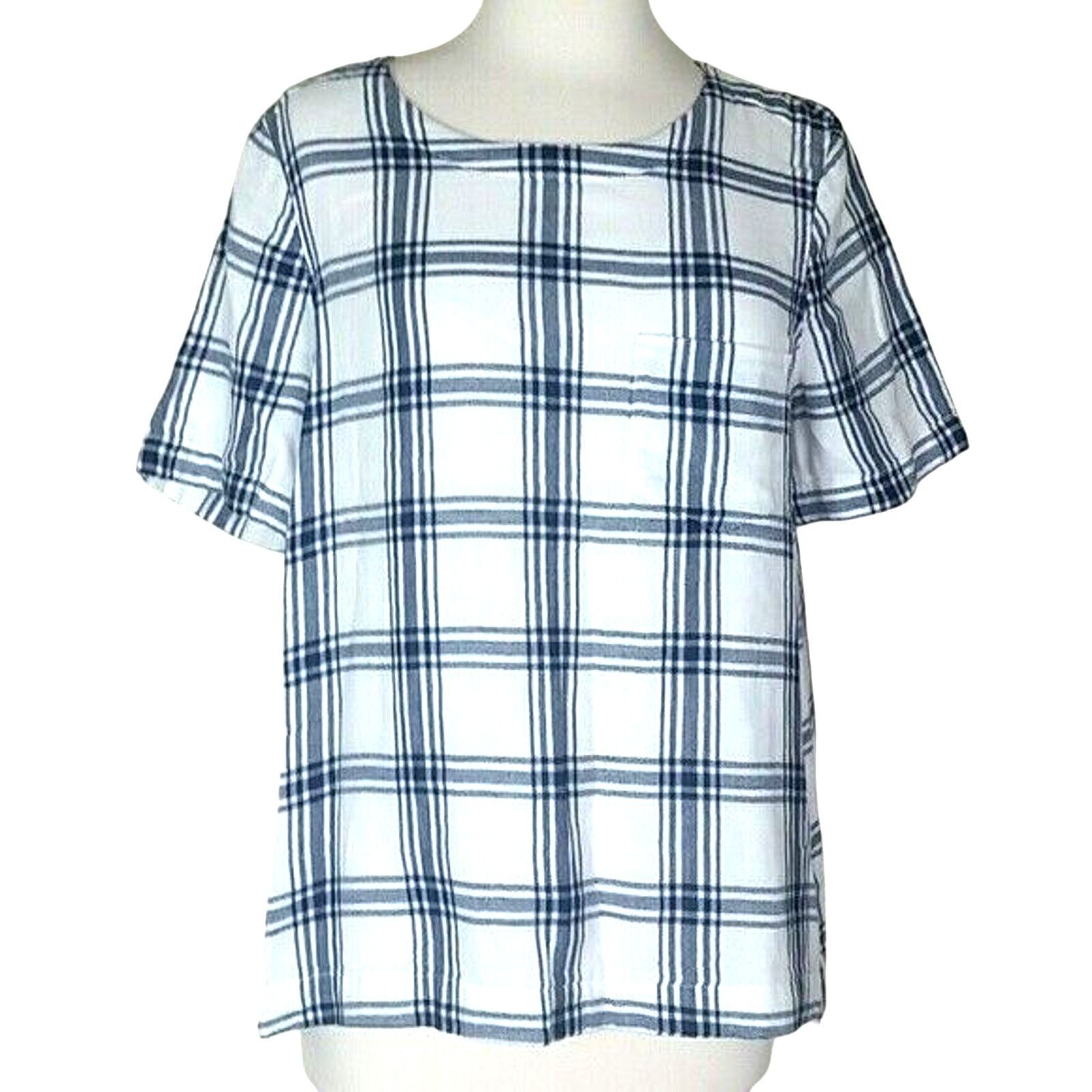 Madewell Madewell Womens Top Light Academia M Classic Prep Old Money Size M / US 6-8 / IT 42-44 - 2 Thumbnail