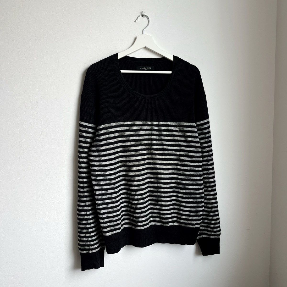 Allsaints AllSaints Black Sweater Size L Size US L / EU 52-54 / 3 - 1 Thumbnail