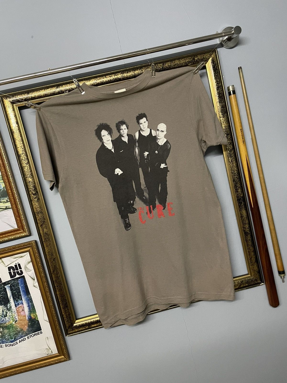 Band Tees Vintage Original The Cure Mirror Print Rare Photo tee Band Size US M / EU 48-50 / 2 - 2 Thumbnail