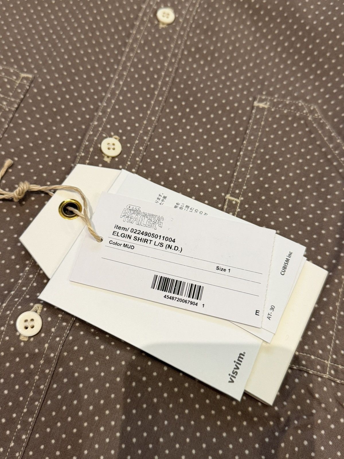 Visvim ICT elgin shirt N.D. Mud Size US S / EU 44-46 / 1 - 6 Thumbnail