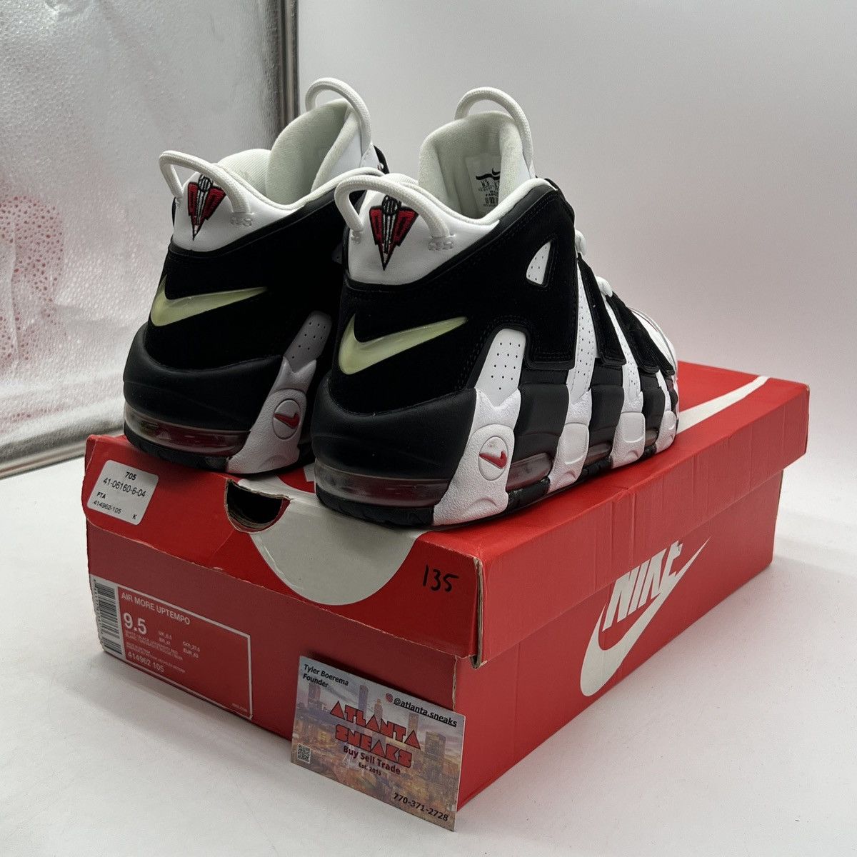 Nike Air more uptempo Scottie pippen Size US 9.5 / EU 42-43 - 5 Thumbnail